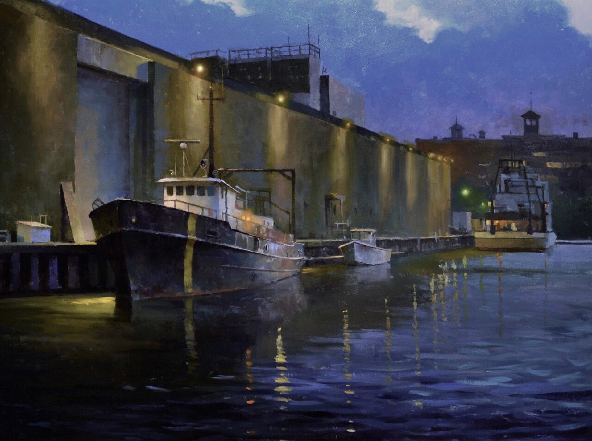 Evening on the Kinnickinnic by Marc Anderson