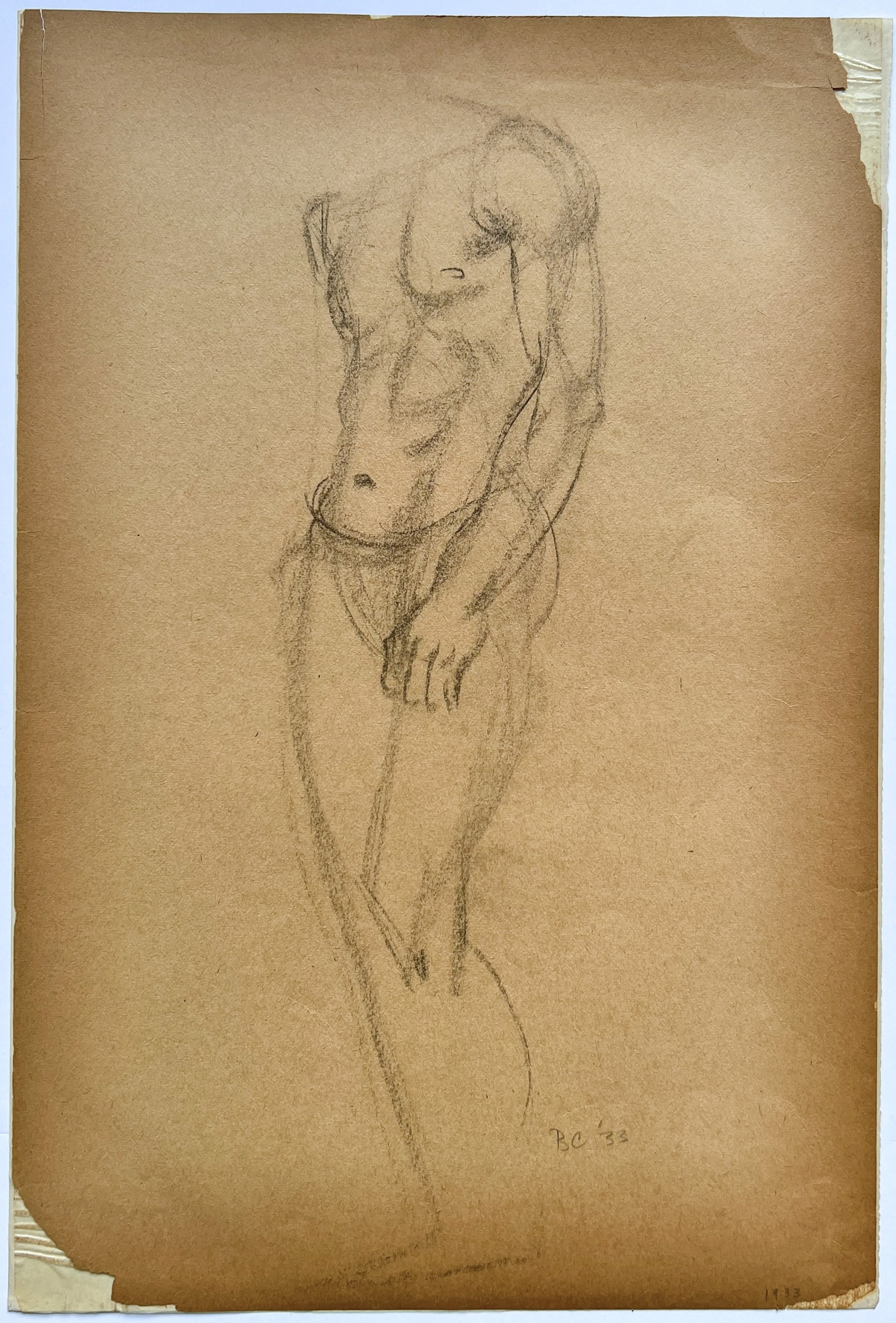 Standing Nude III by Burton Callicott