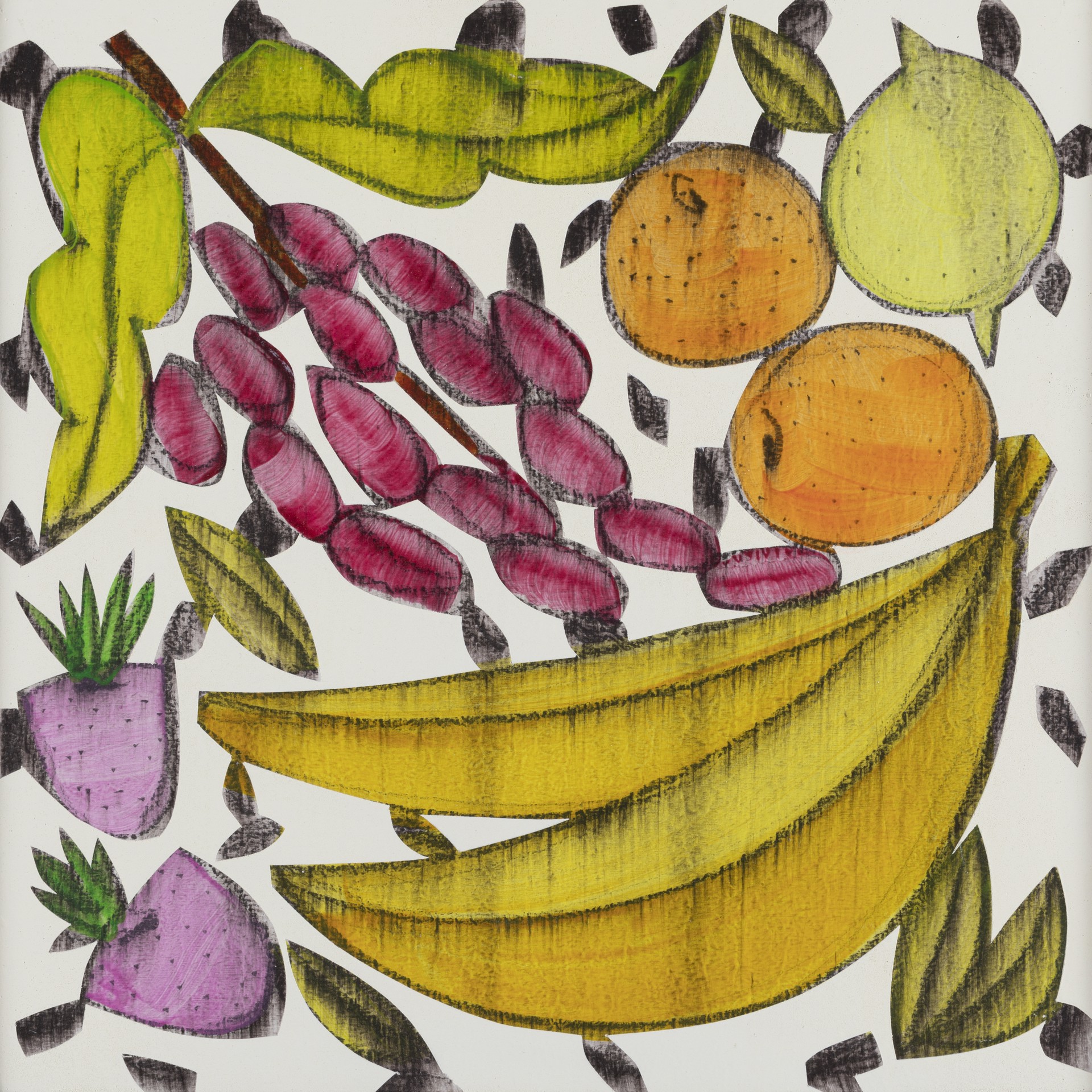 Fruit Toss III by Glory Day Loflin Paintings