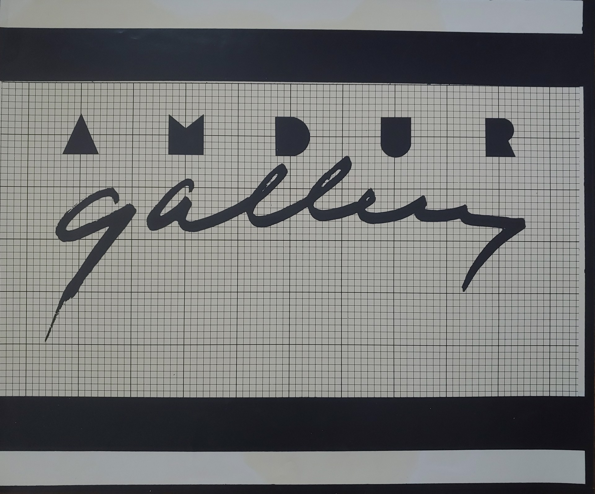 Amdur Gallery Logo Print by David Amdur