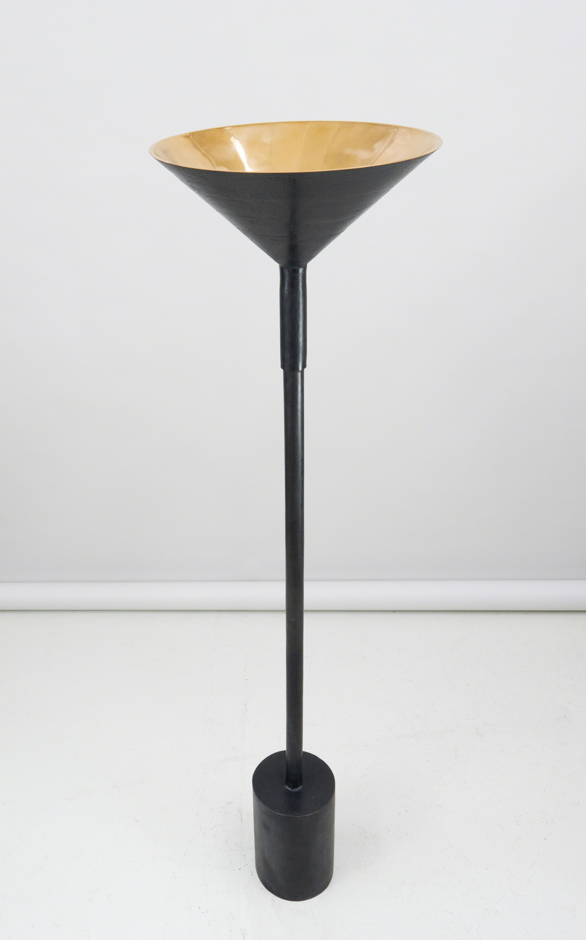  Floor lamp in bronze  by Tinatin Kilaberidze