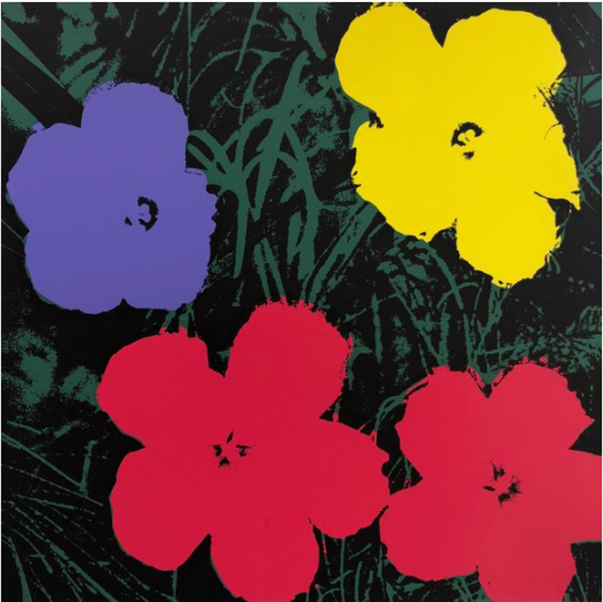 Flowers 11.73 From the Sunday B. Morning Edition by Andy Warhol (1928 - 1987)