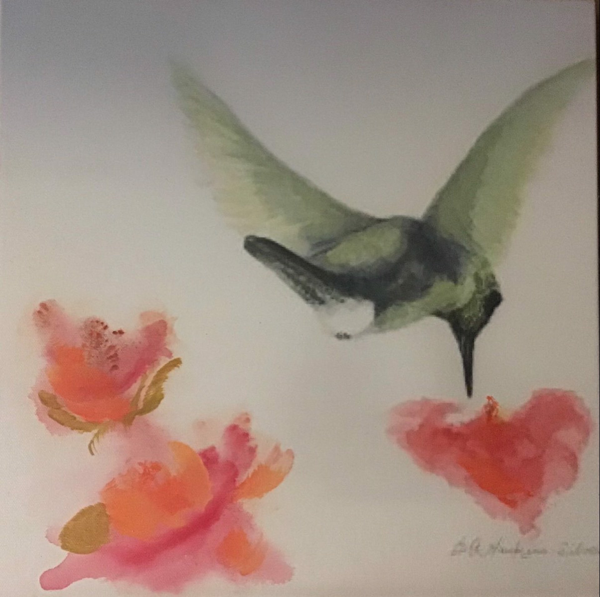 Hummingbird by Barbara Hawkins Silver