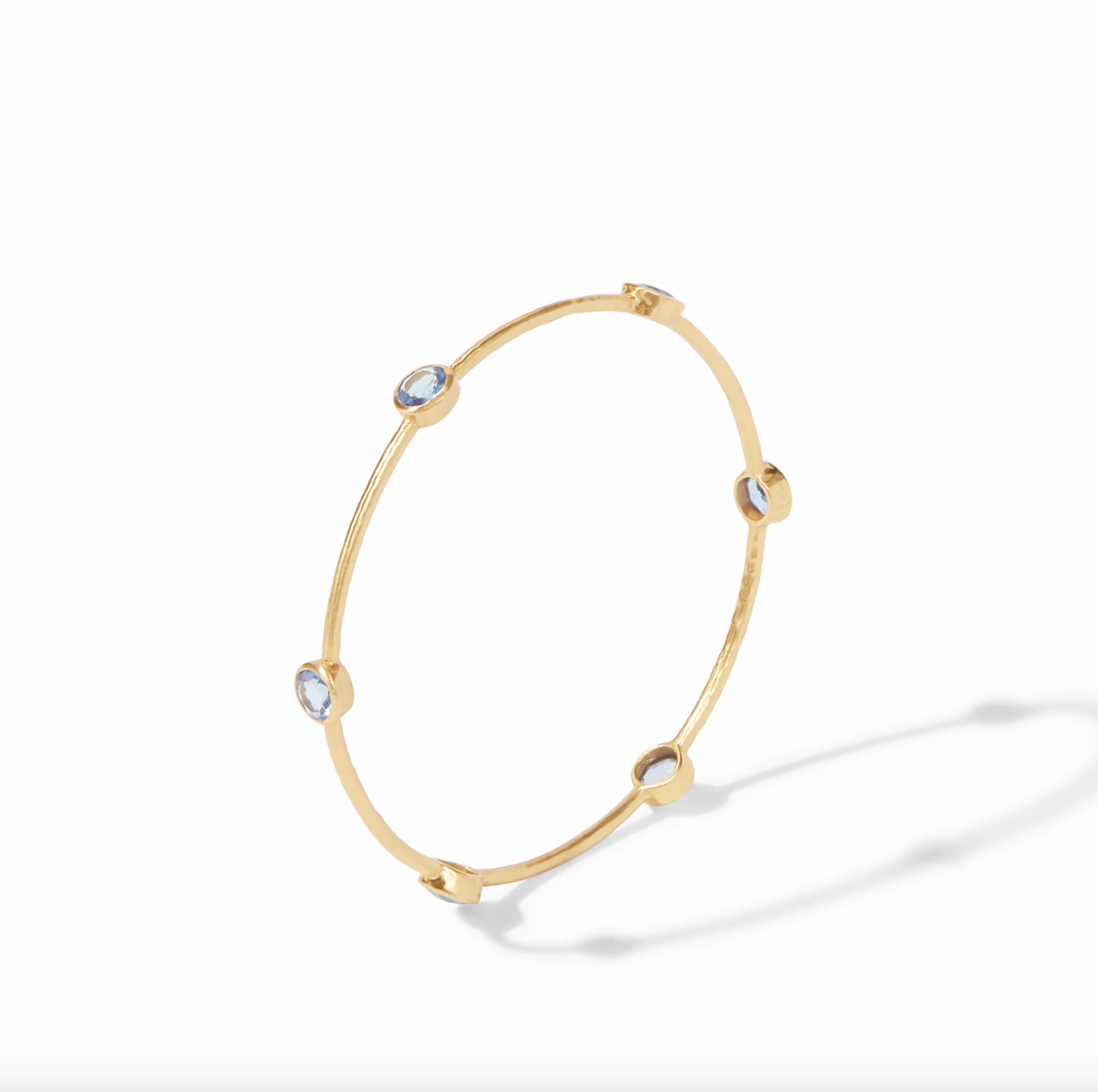 Milano Bangle - Chalcedony Blue by Julie Vos