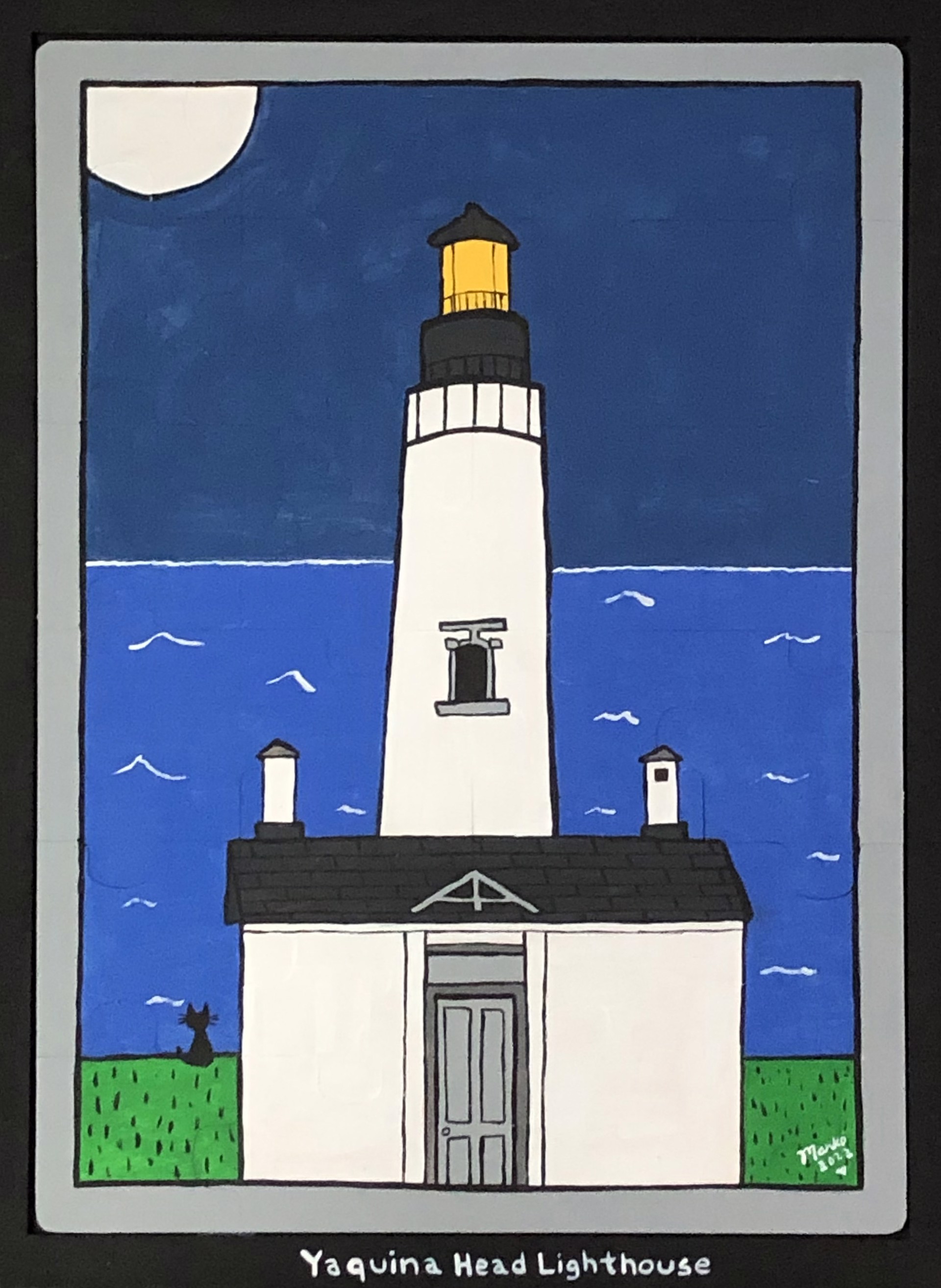Yaquina Head Lighthouse by Mark O'Malley