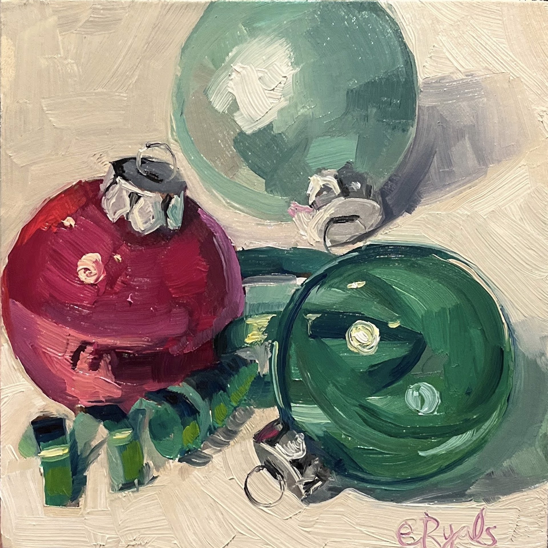 Christmas Bauble I by Emily Ryals