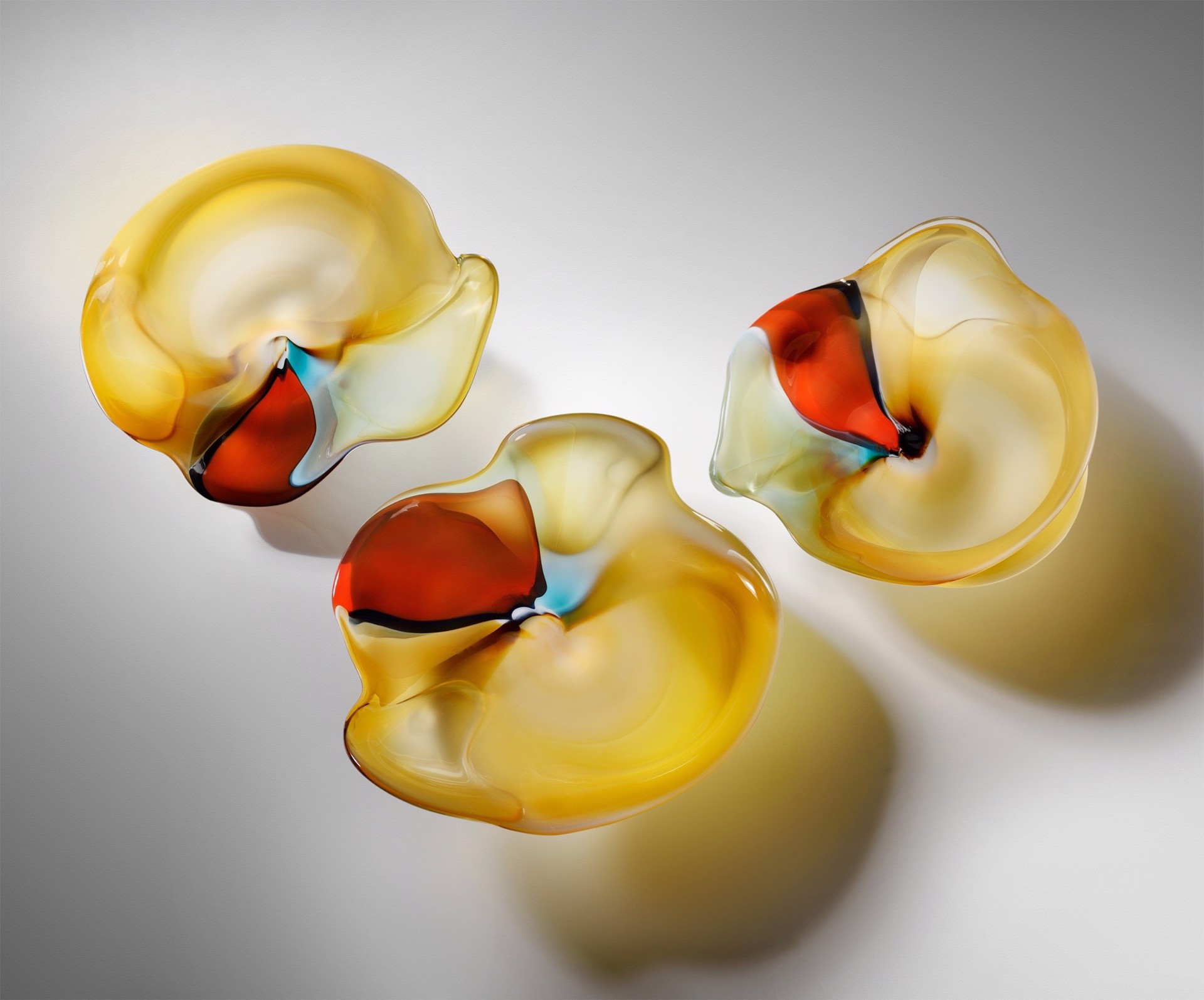 Primrose Wall or Table ~ One Platter by Paul Willsea & Carol O'Brien
