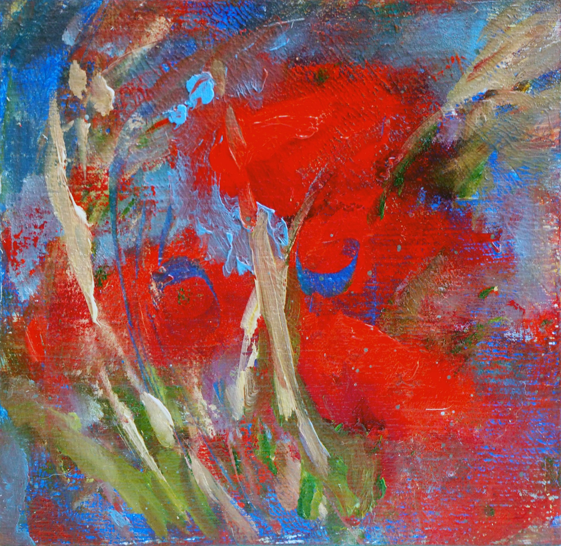 Patches of Red by Karen Hewitt Hagan