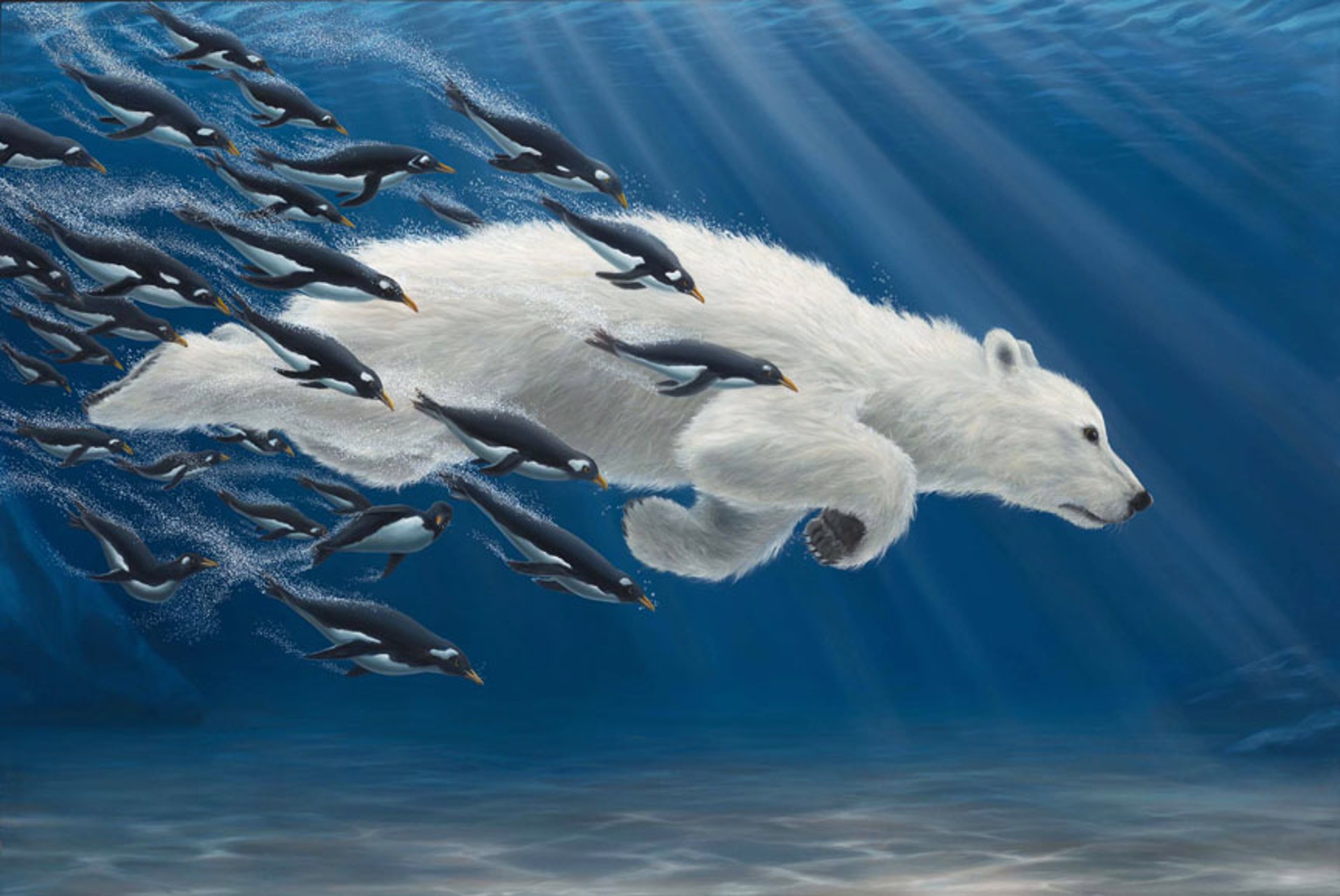 The Chase - SOLD OUT ON ALL EDITIONS by Robert Bissell