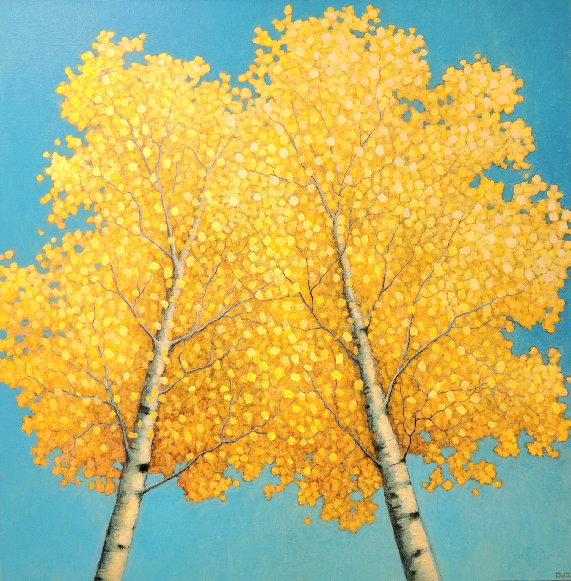 Two Trees by Debbie Wozniak-Bonk