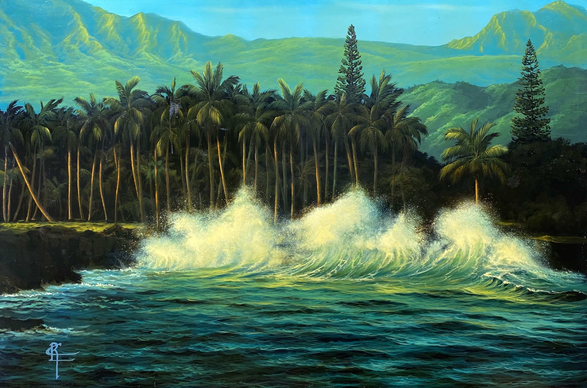 Koʻolau Gap by Christian Riese Lassen