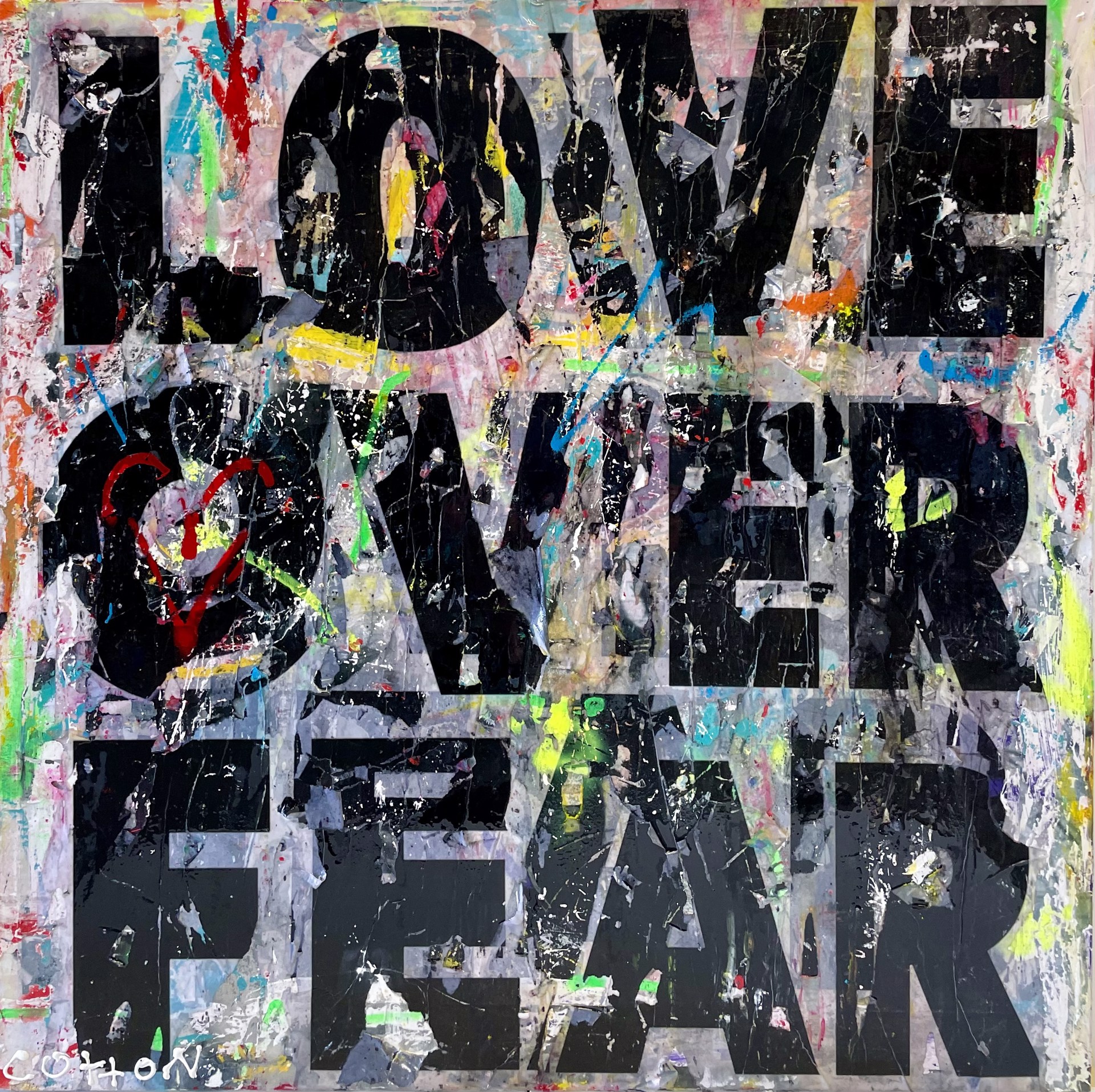 Love Over Fear by Andrew Cotton