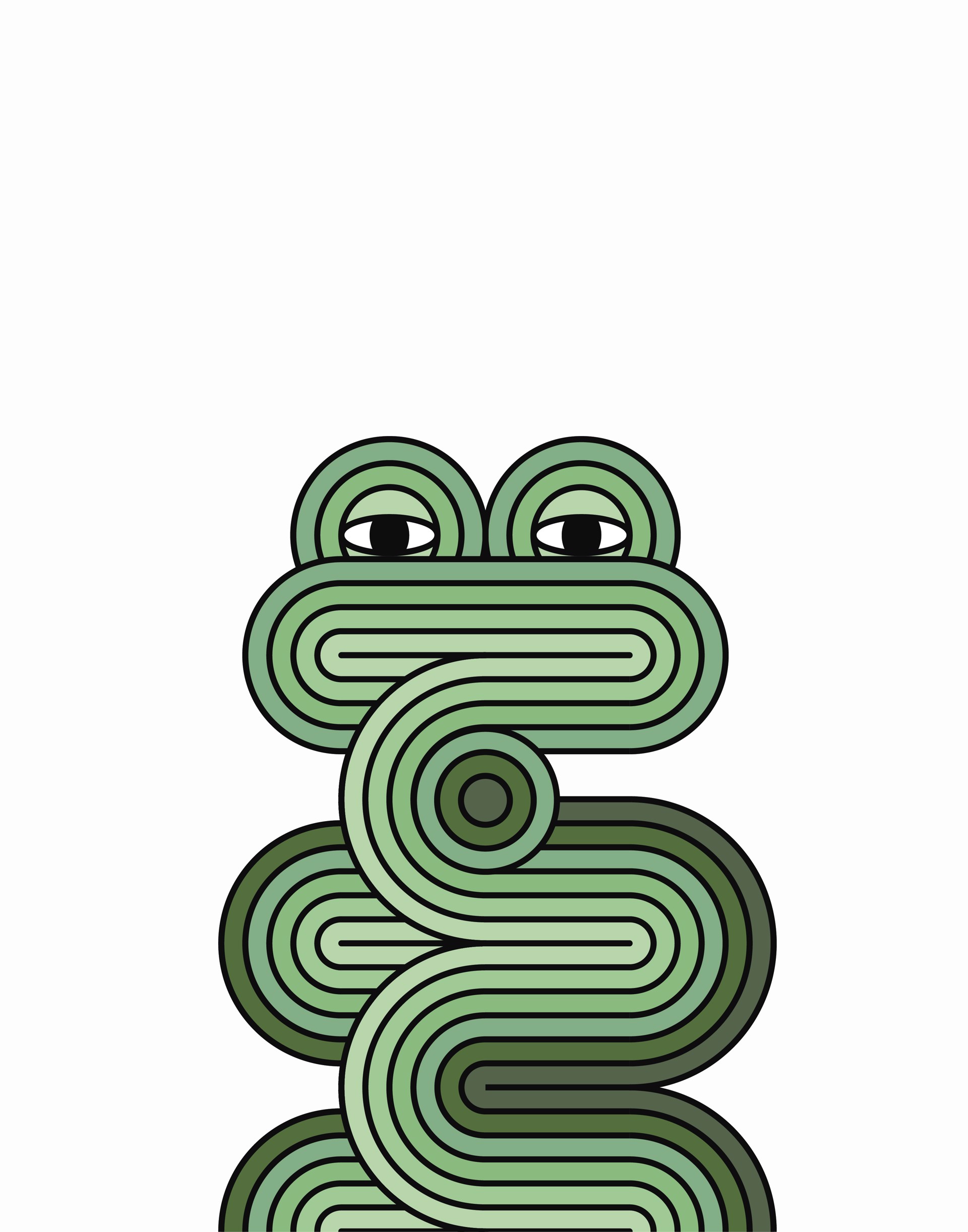 Frog 03/50 by Brock Wilson
