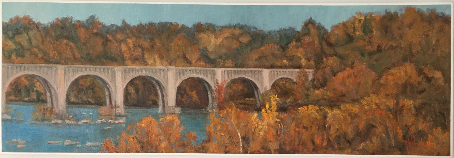 James River Autumn by John Horejs