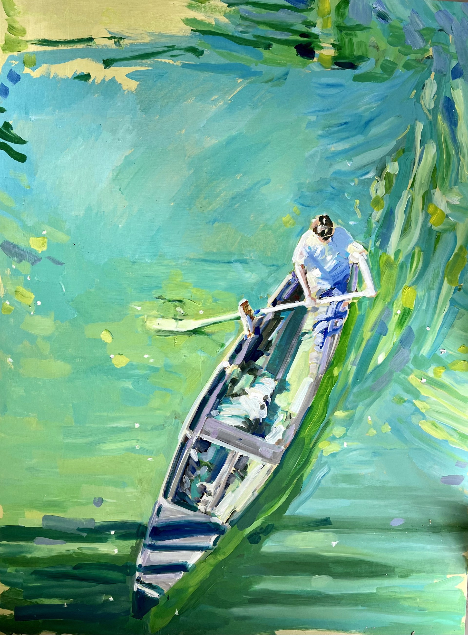 Rowing by Laura Lacambra Shubert