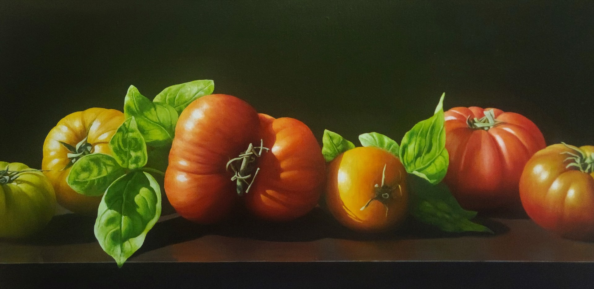 Tomatoes and Basel by Loren DiBenedetto, OPA