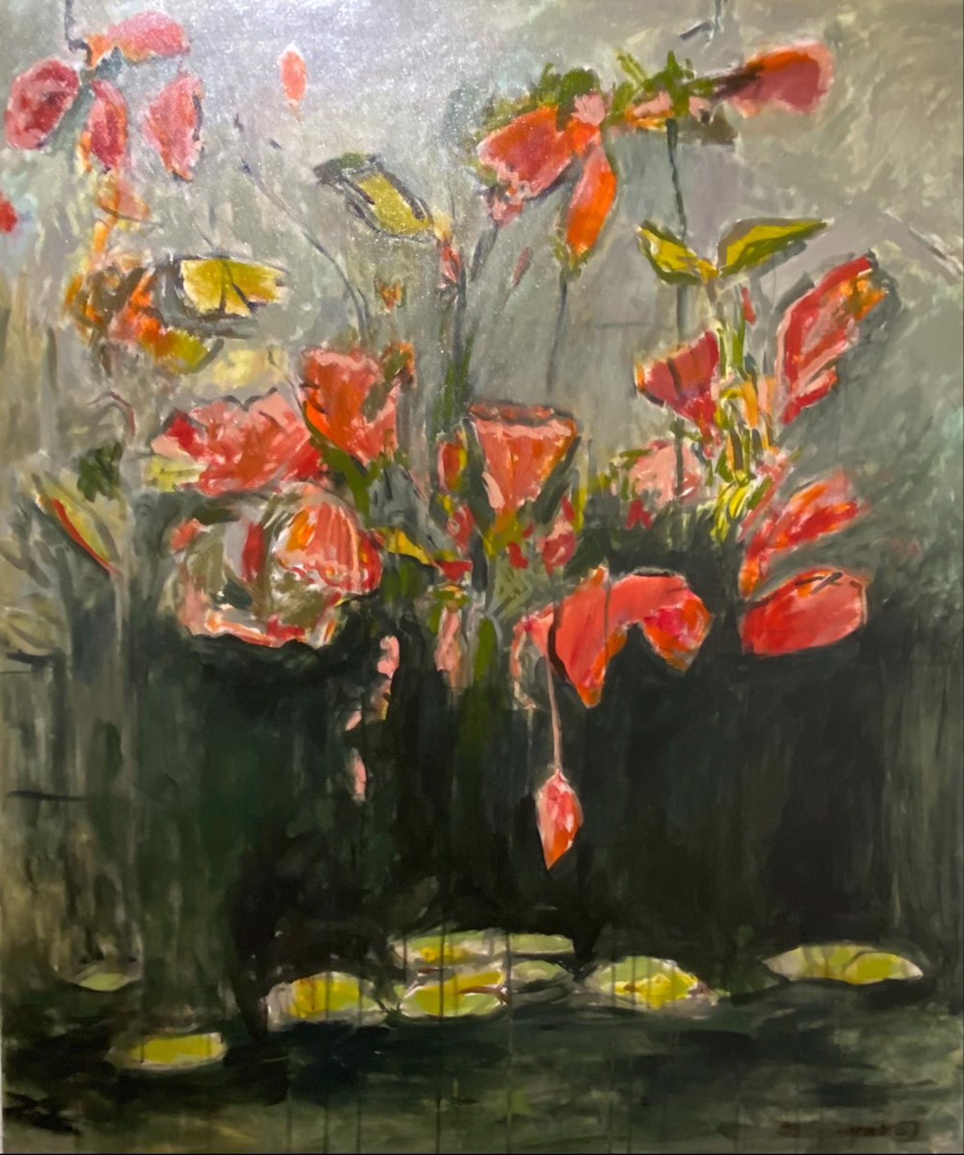 Nocturnal Swamp Lilies by Billie Bourgeois