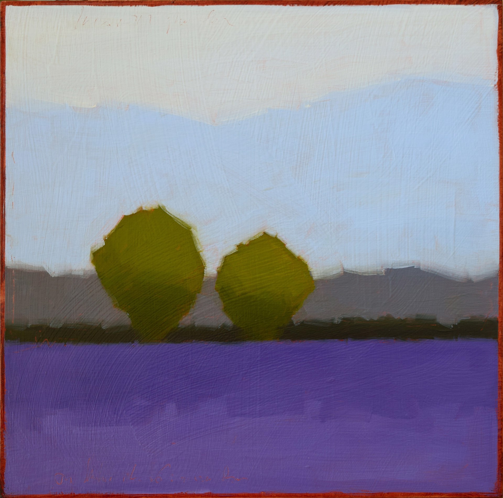 Two Olive Trees by Tracy Helgeson