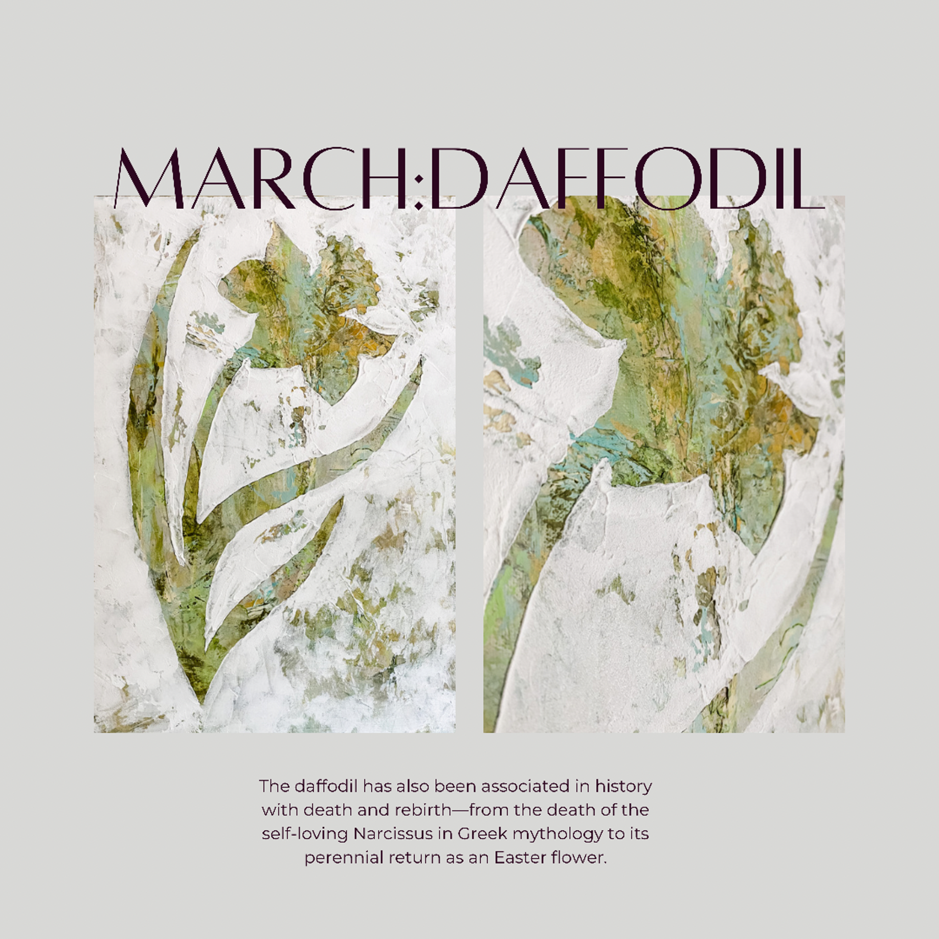 March Daffodil by Corinne Mitchell