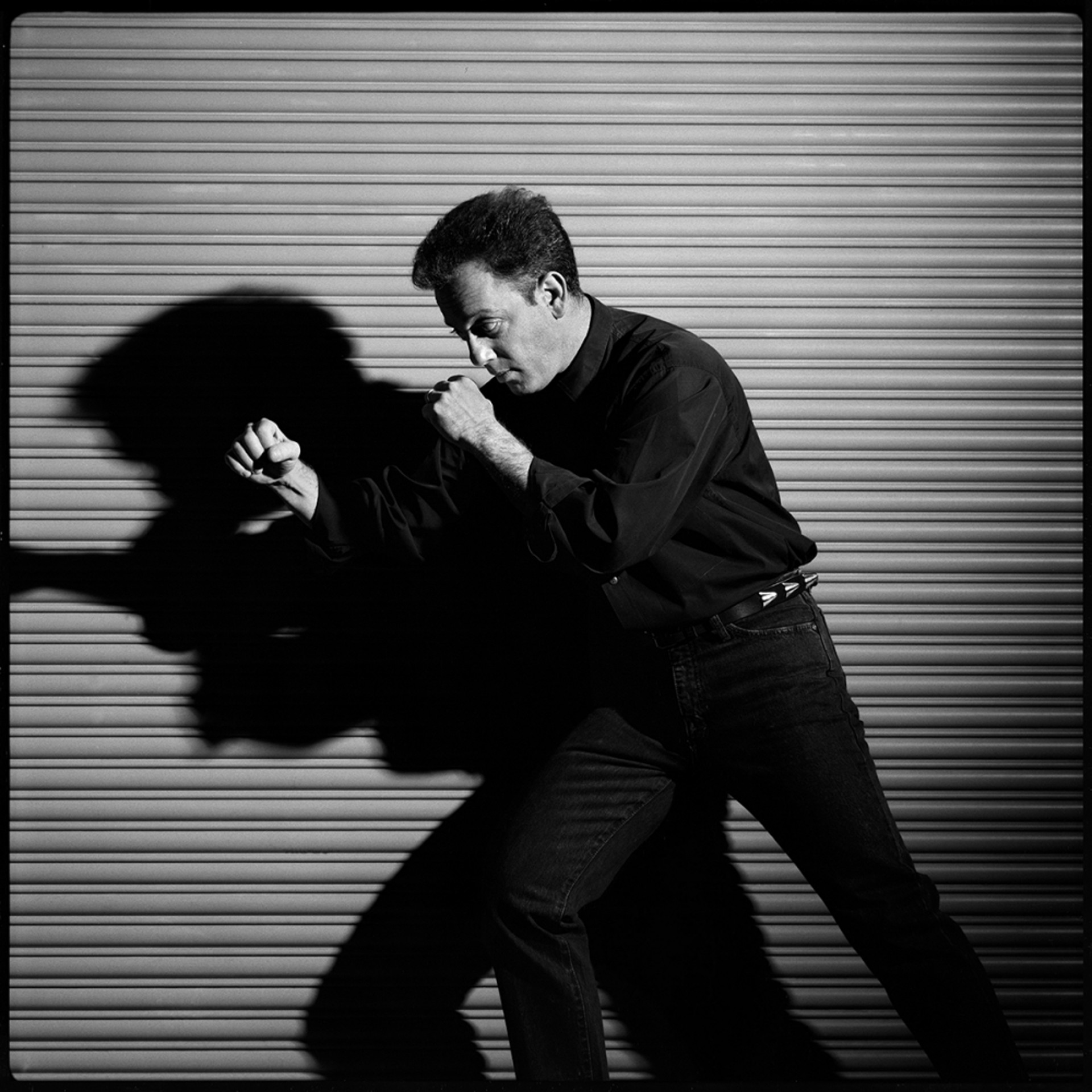 89196 Billy Joel Boxing BW by Timothy White