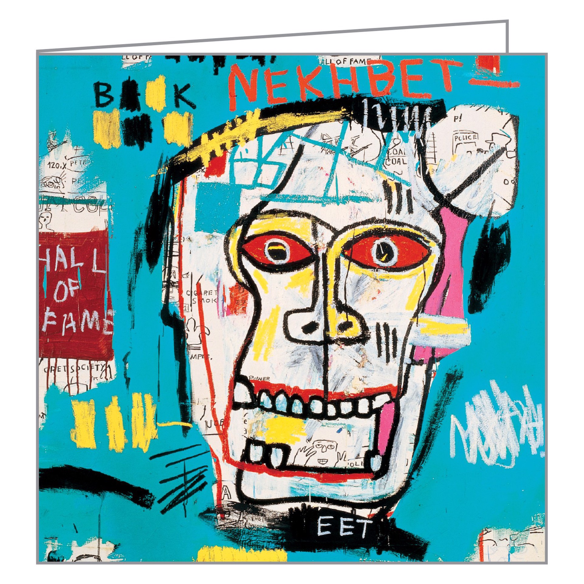 Jean-Michel Basquiat Mini FlipTop Notecard Box by Jean-Michel Basquiat