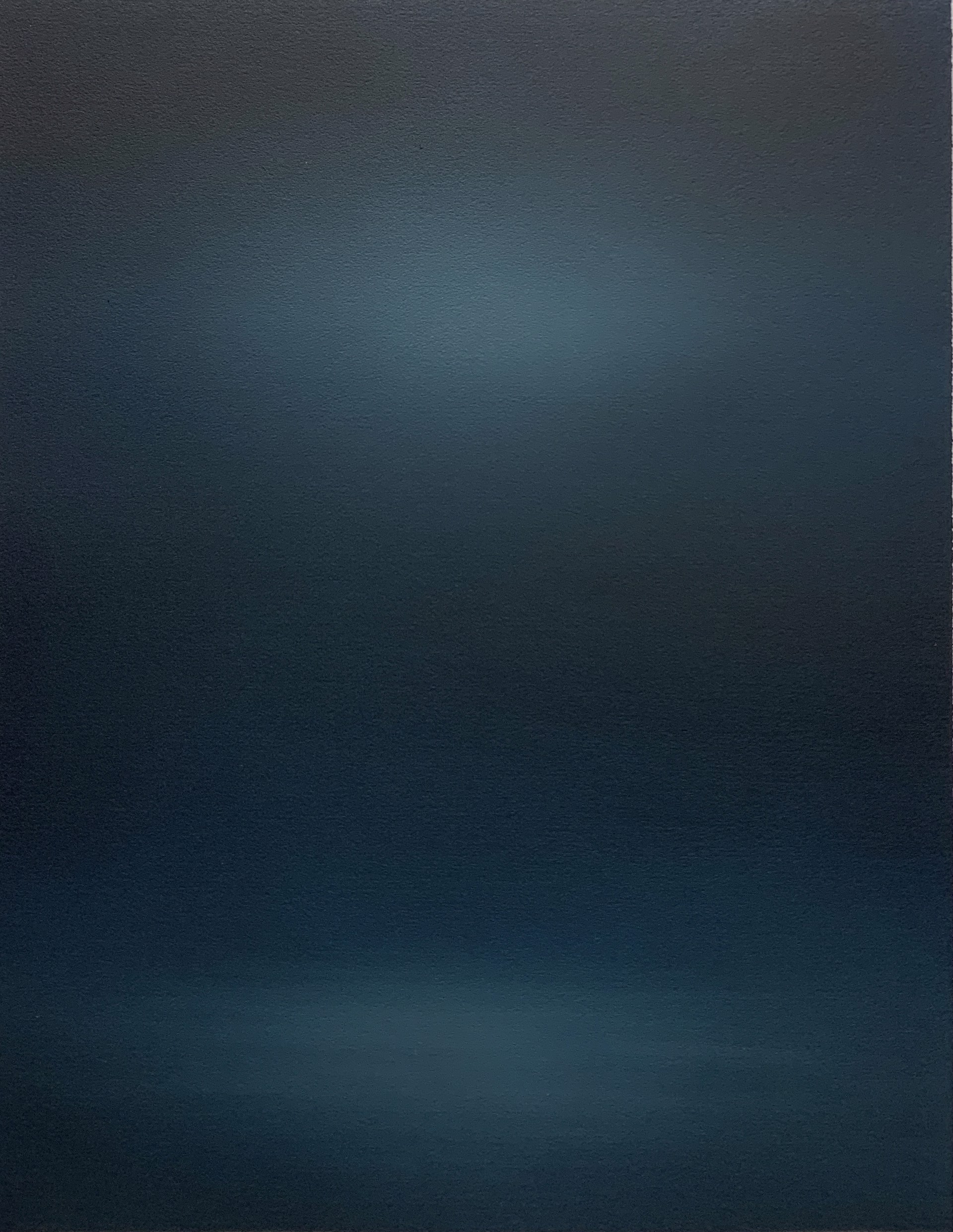 Color of darkness indigo I by Sharon Kingston