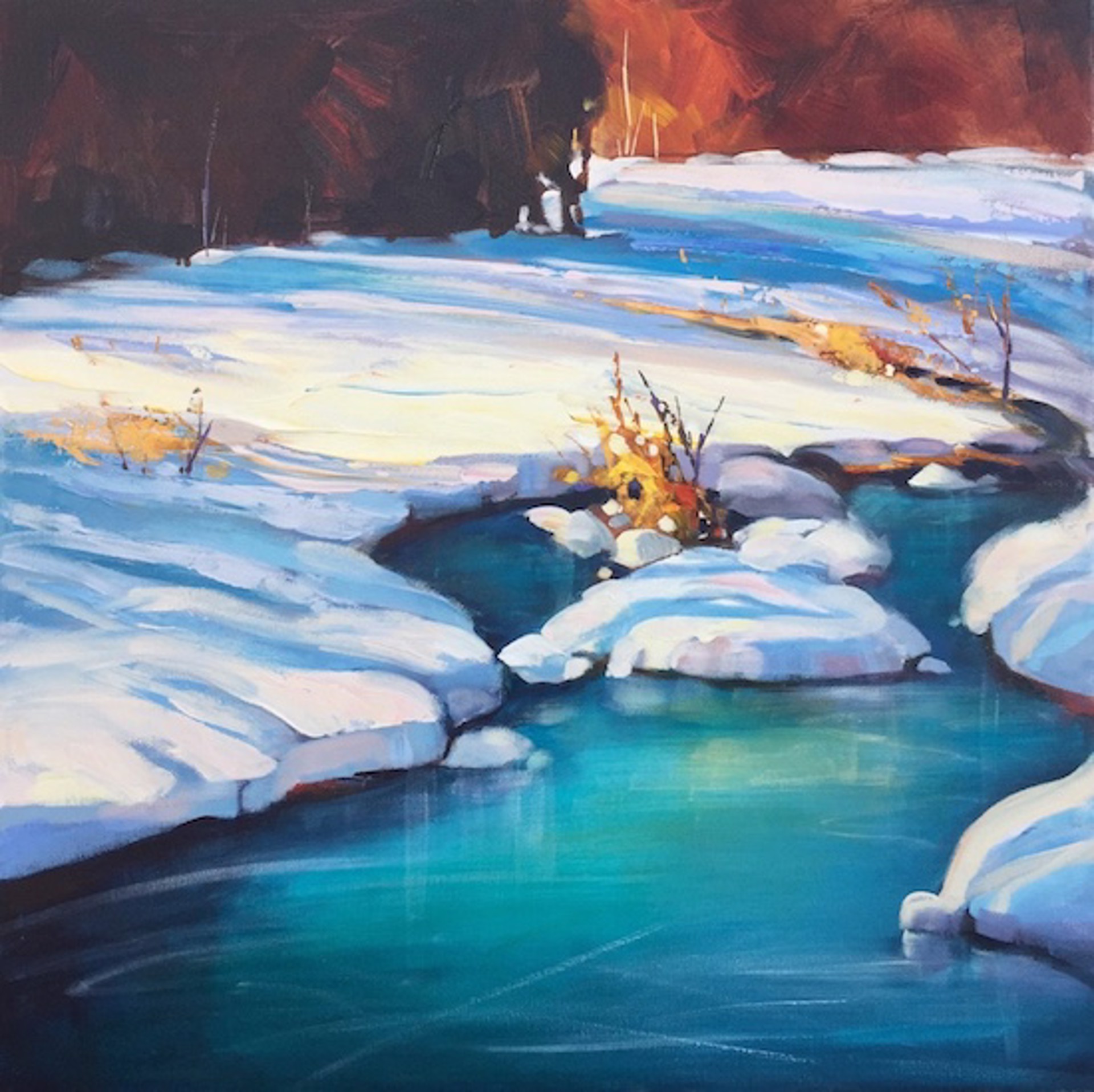 Winter Effervescence by Linda Wilder