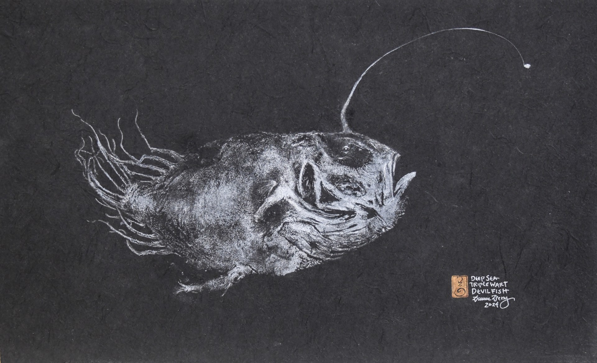 Triplewart Devil Fish Nocturne by Duncan Berry