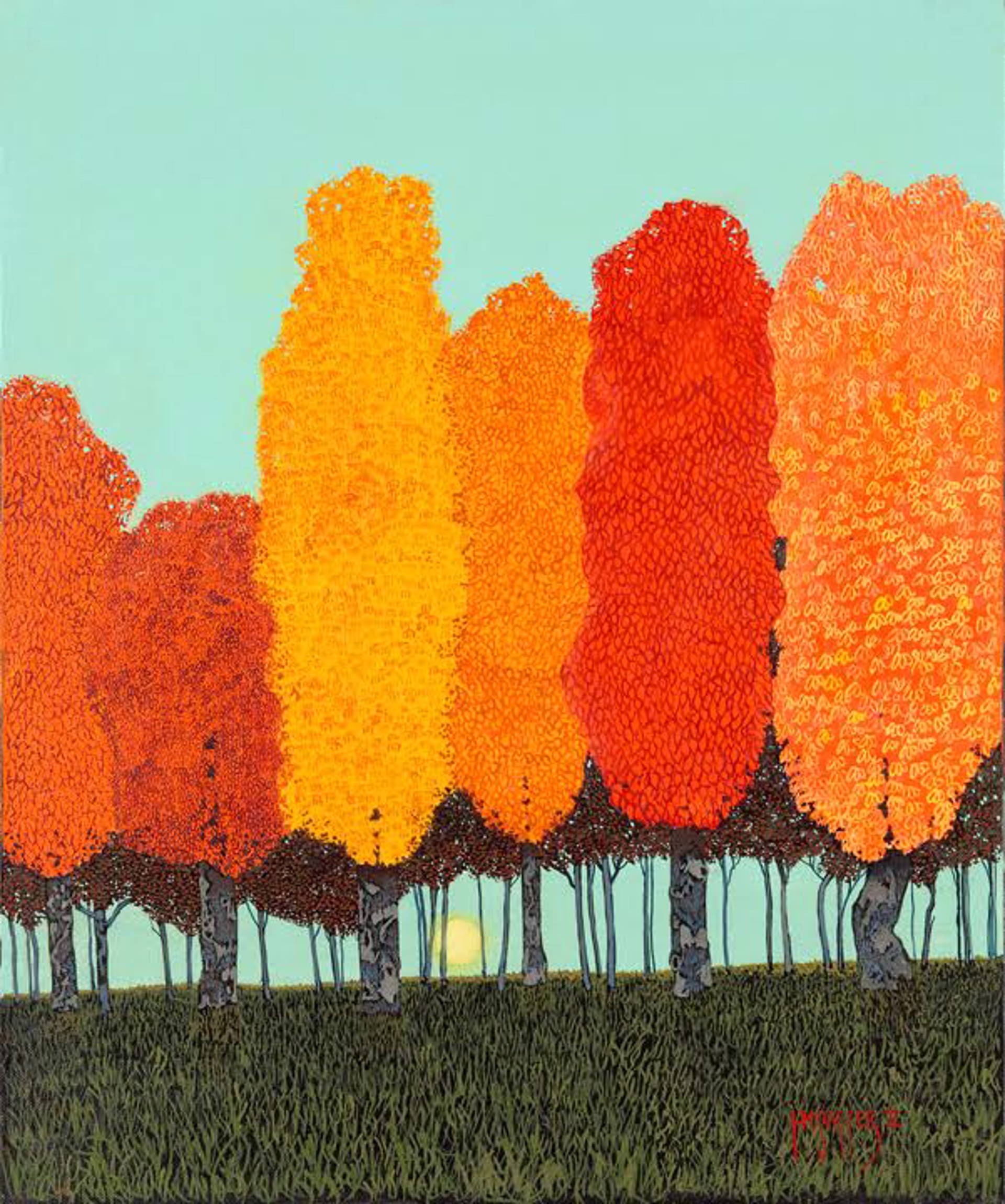 Autumn Silence by H. M. Saffer II