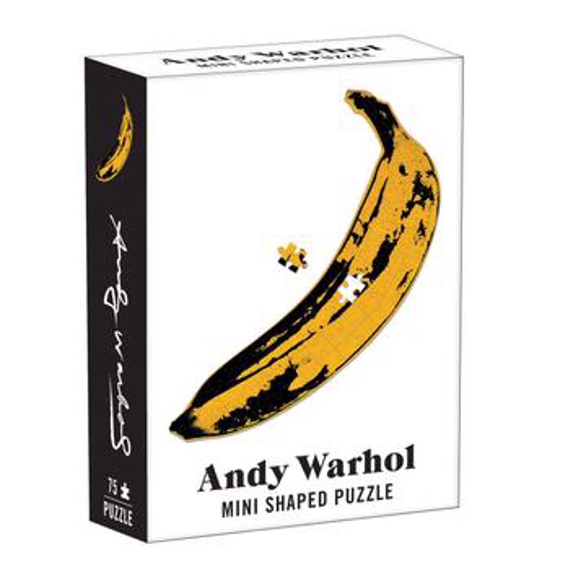 Andy Warhol Mini Shaped Puzzle Banana by Andy Warhol