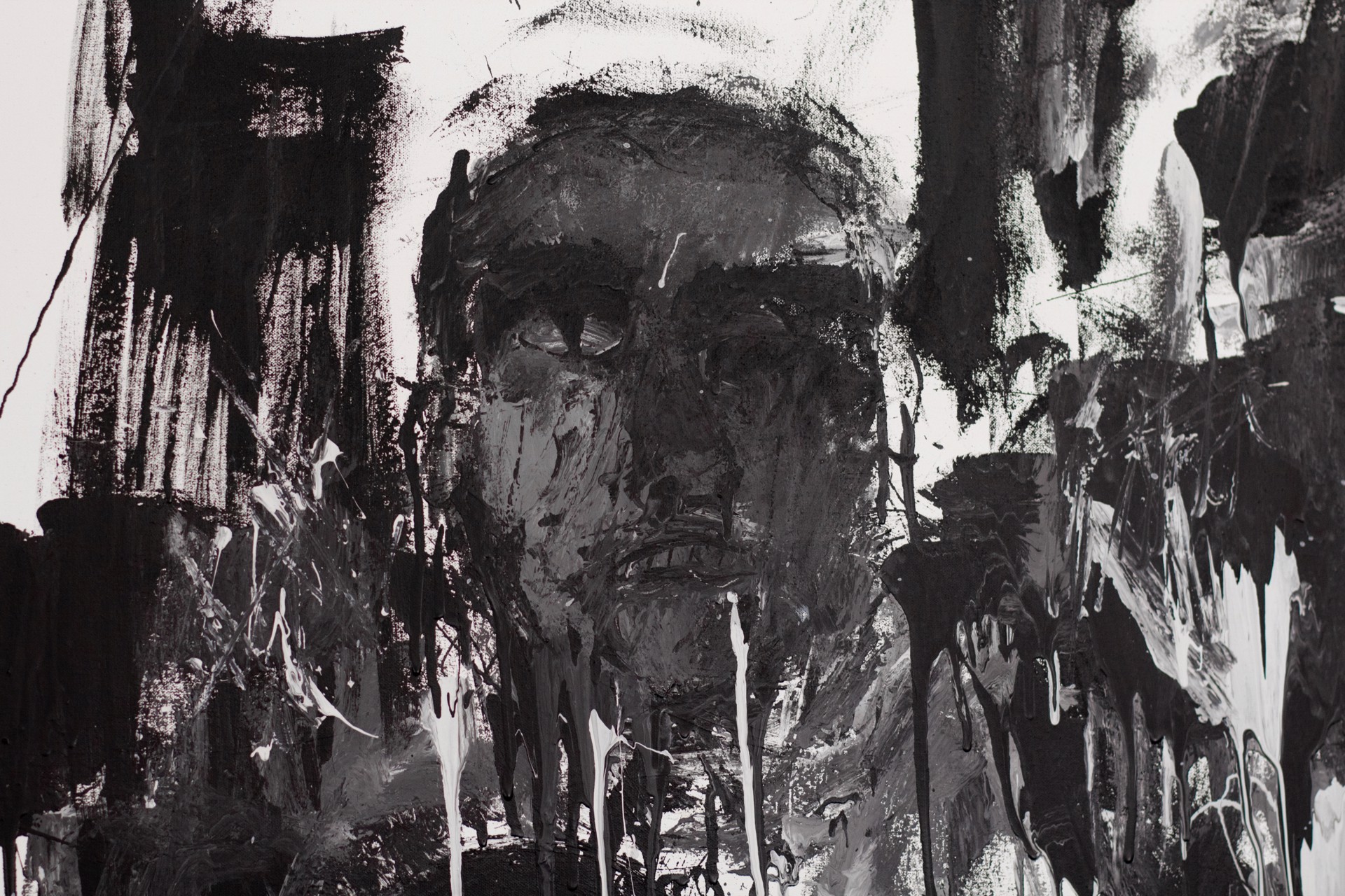 Boxer in grayscale IX by Aaron Worley