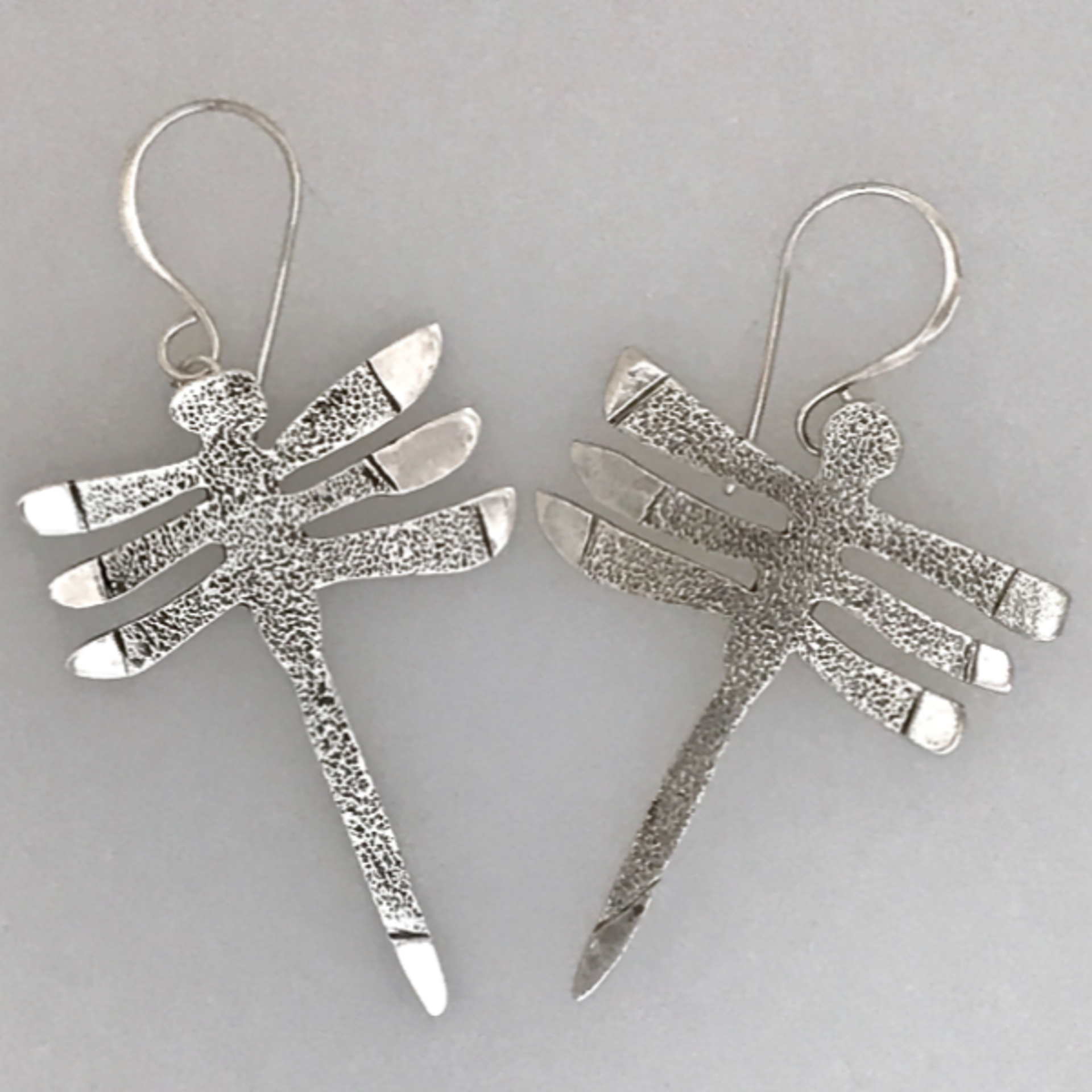 My Protectors dragonfly earrings dangle by Melanie Yazzie