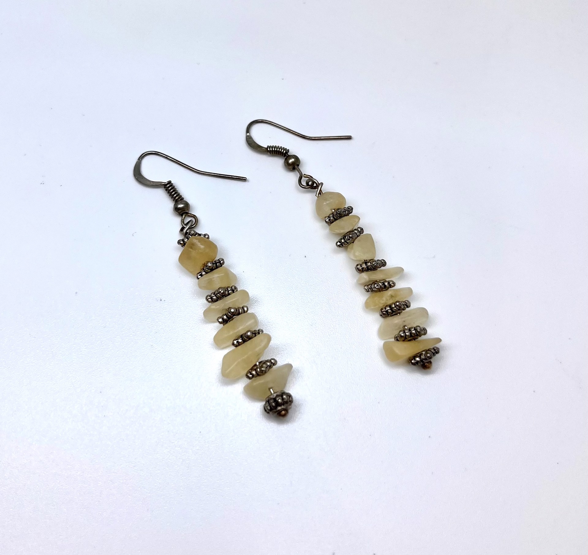 1108 Jade Earrings by Gina Caruso
