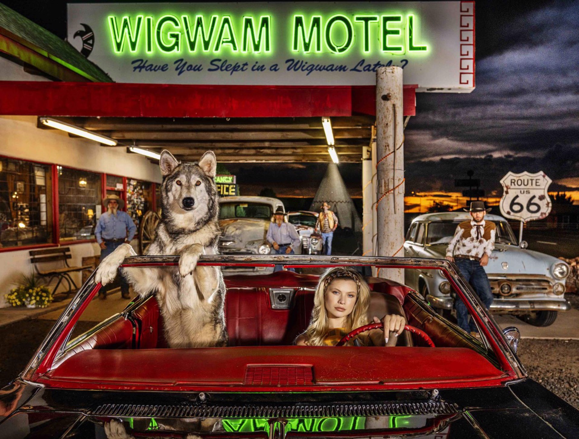 Route 66 (Color) by David Yarrow