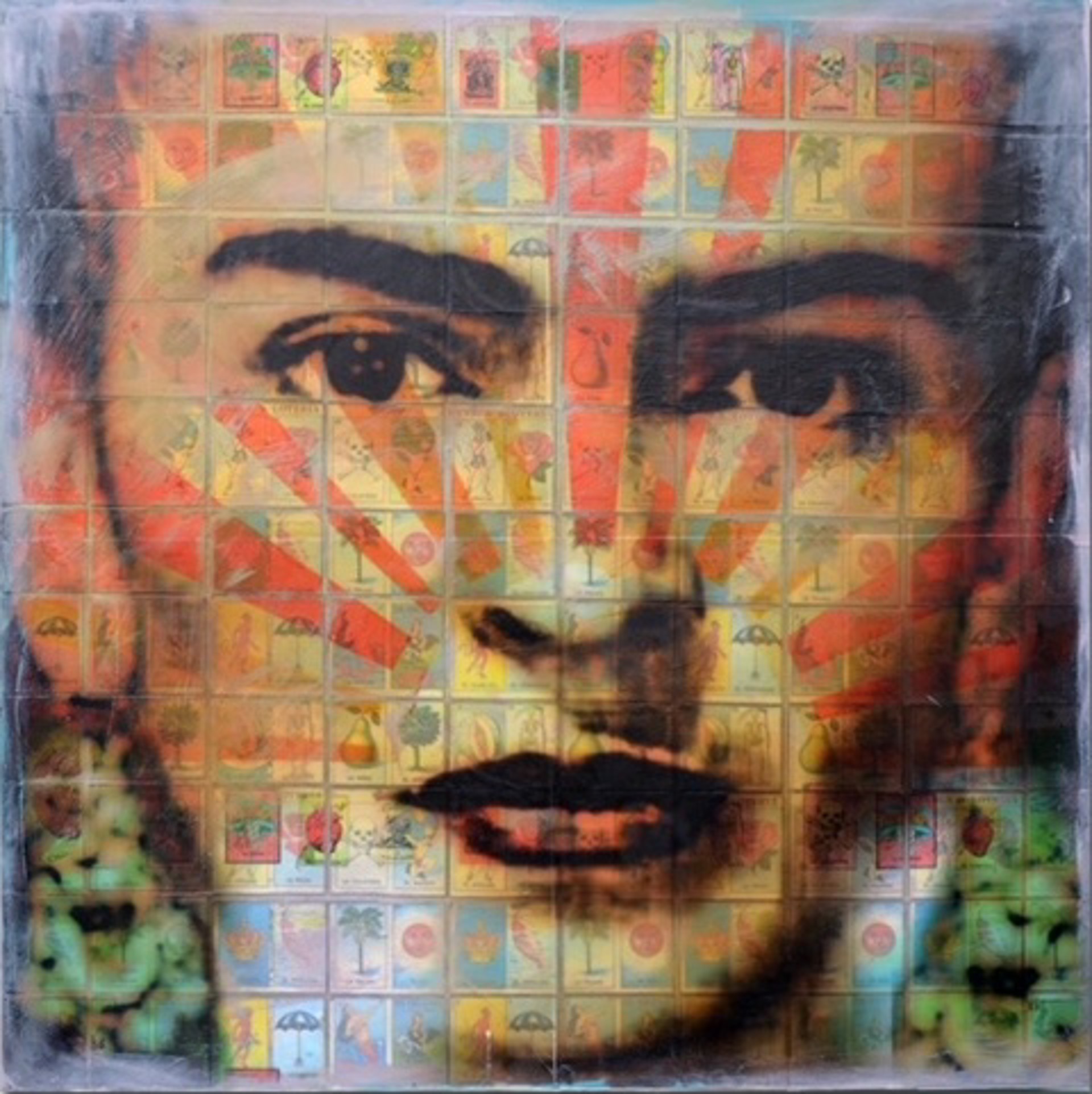 Frida Plus Lotto Cards Equals Good Luck by Ruth Crowe