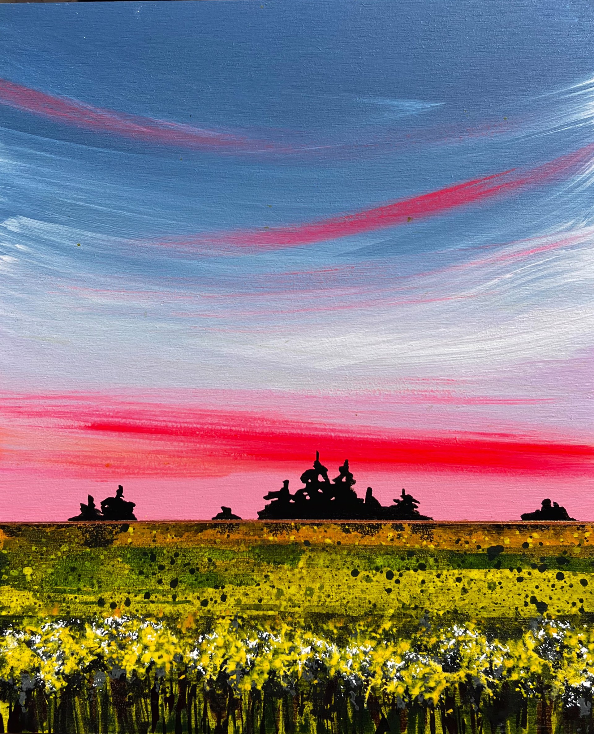 Canola Fields Forever by Kerry Langlois