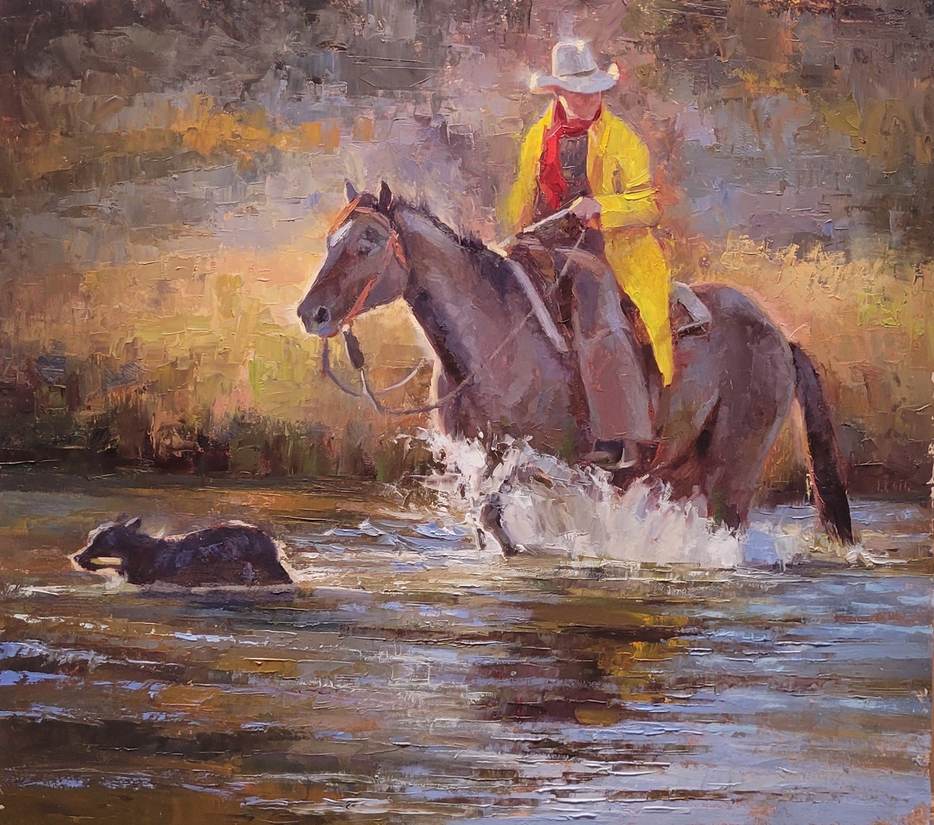 Crossing The Bear River by Rick Kennington