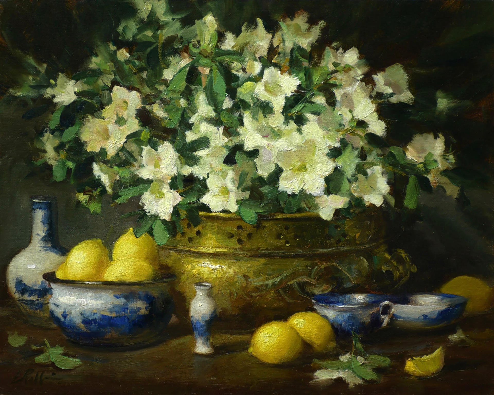 Azaleas and Lemons by Elizabeth Robbins