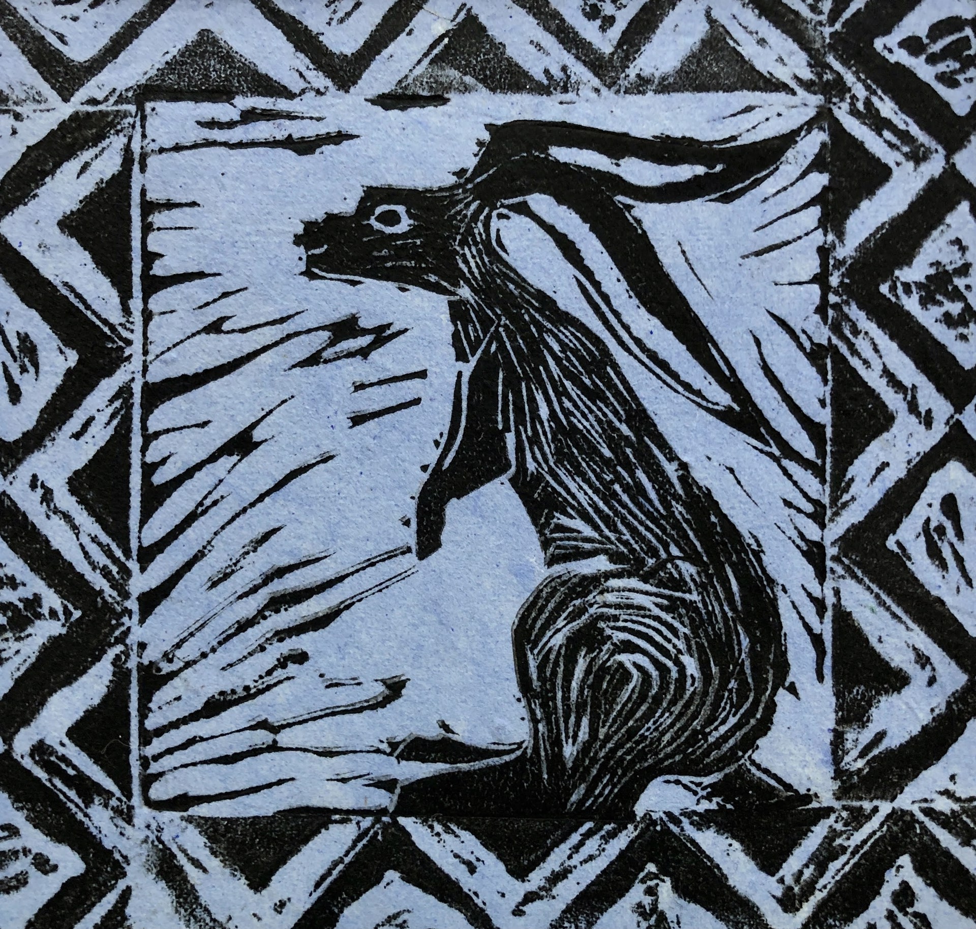 Jack Rabbit#2 by Pamela Hollinde