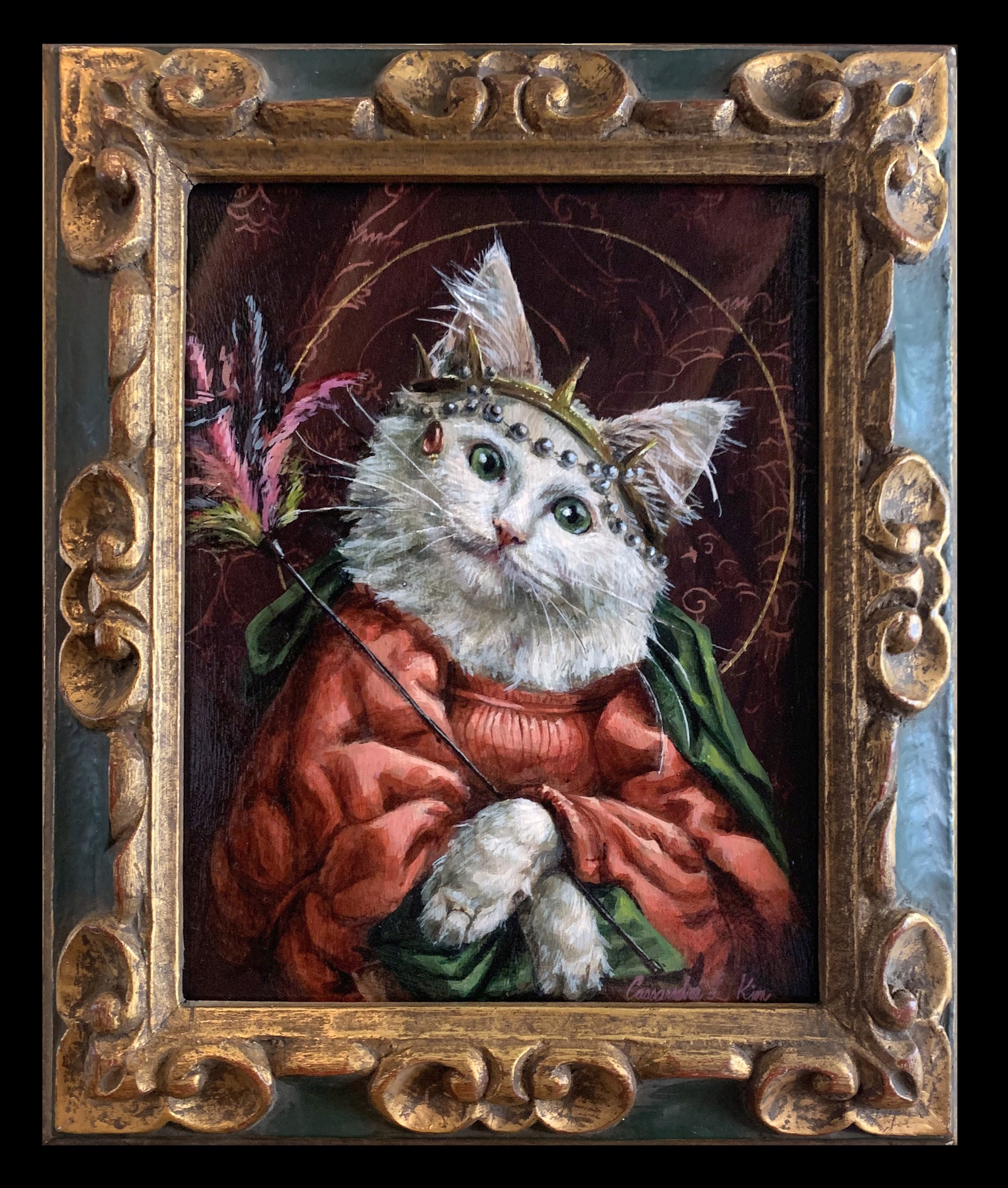 Saint Kitty of Featherduster by Cassandra Kim