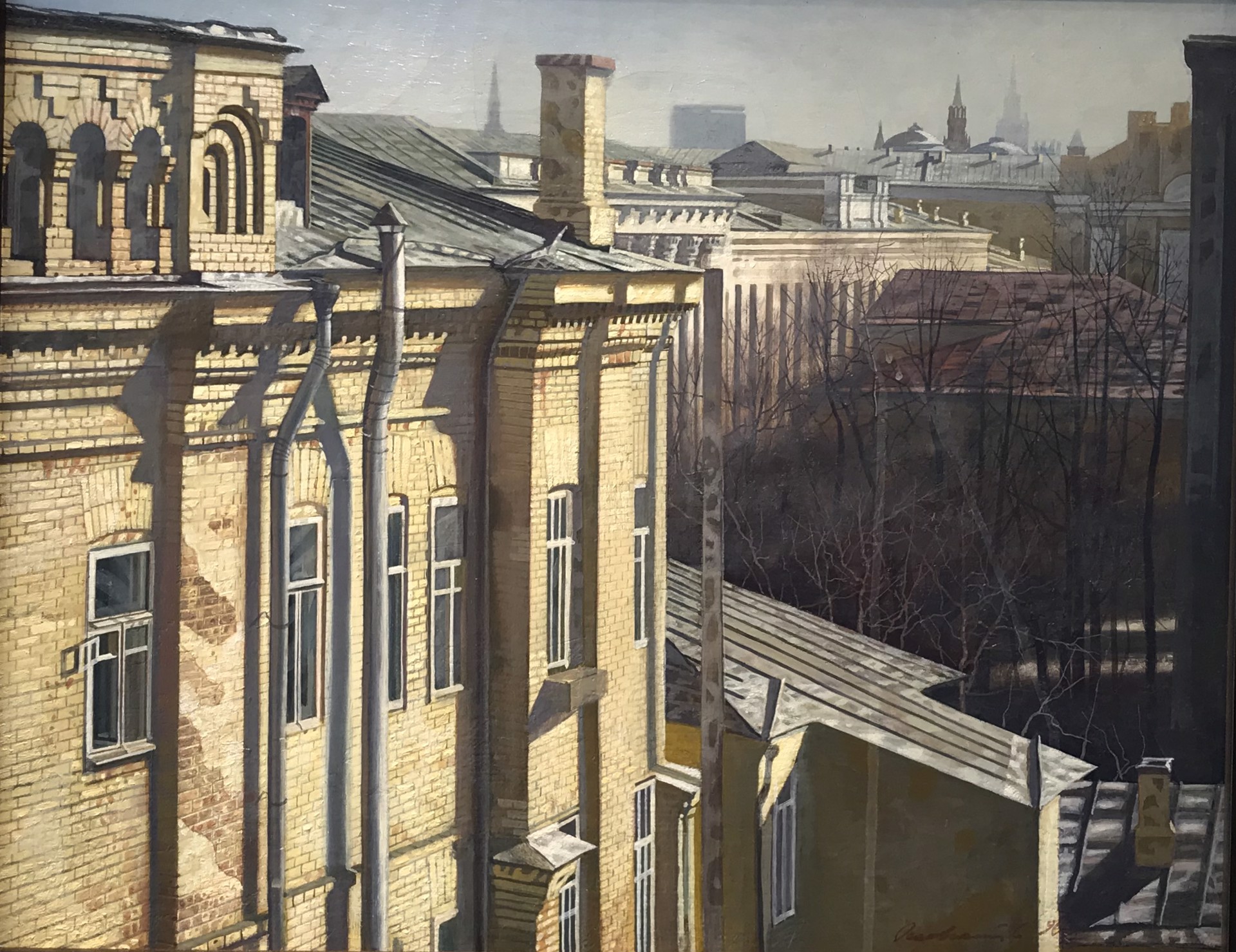 Spring in the City by Sergei Ossovsky