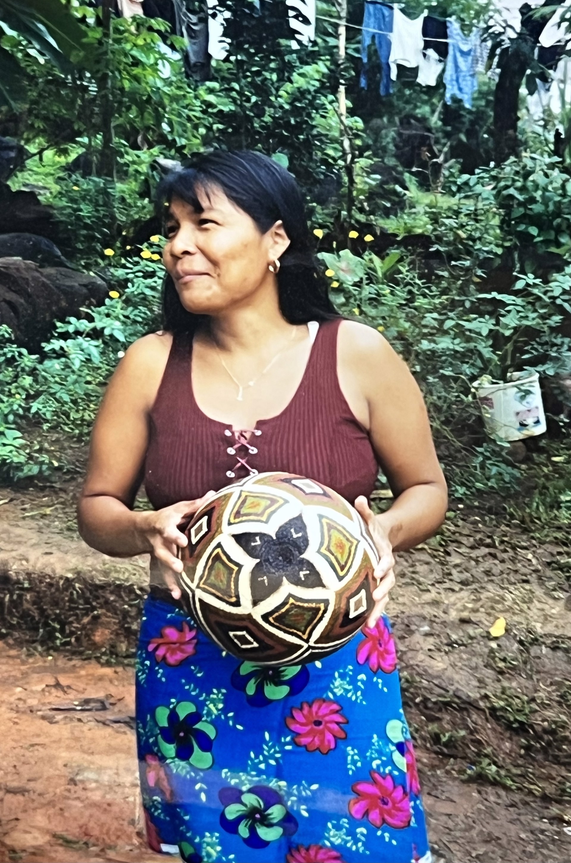 7789 Mamina Chemorra by Wounaan & Embera Panama Rainforest Baskets Wounaan
