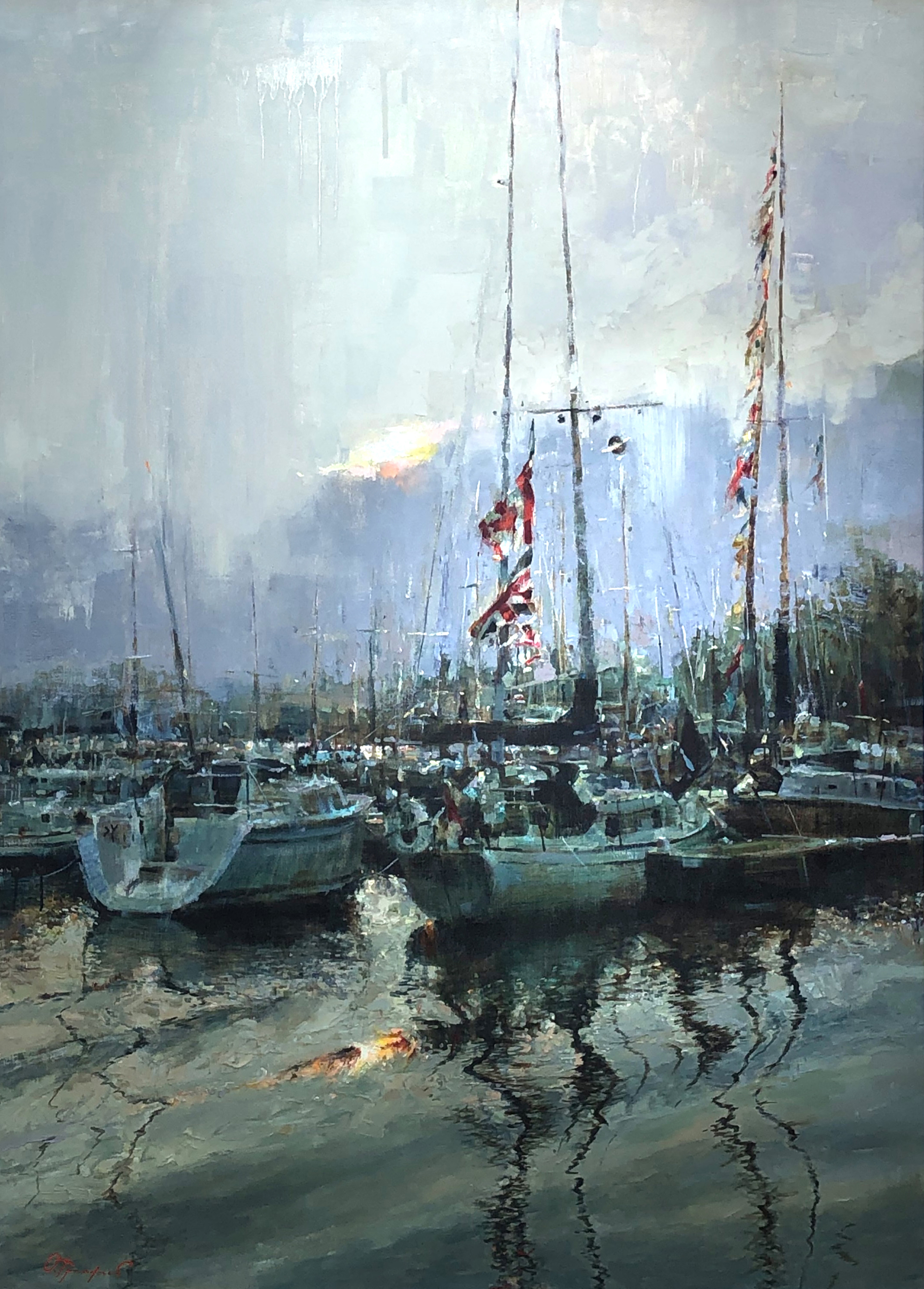 "Morning In The Marina" by Oleg Trofimov