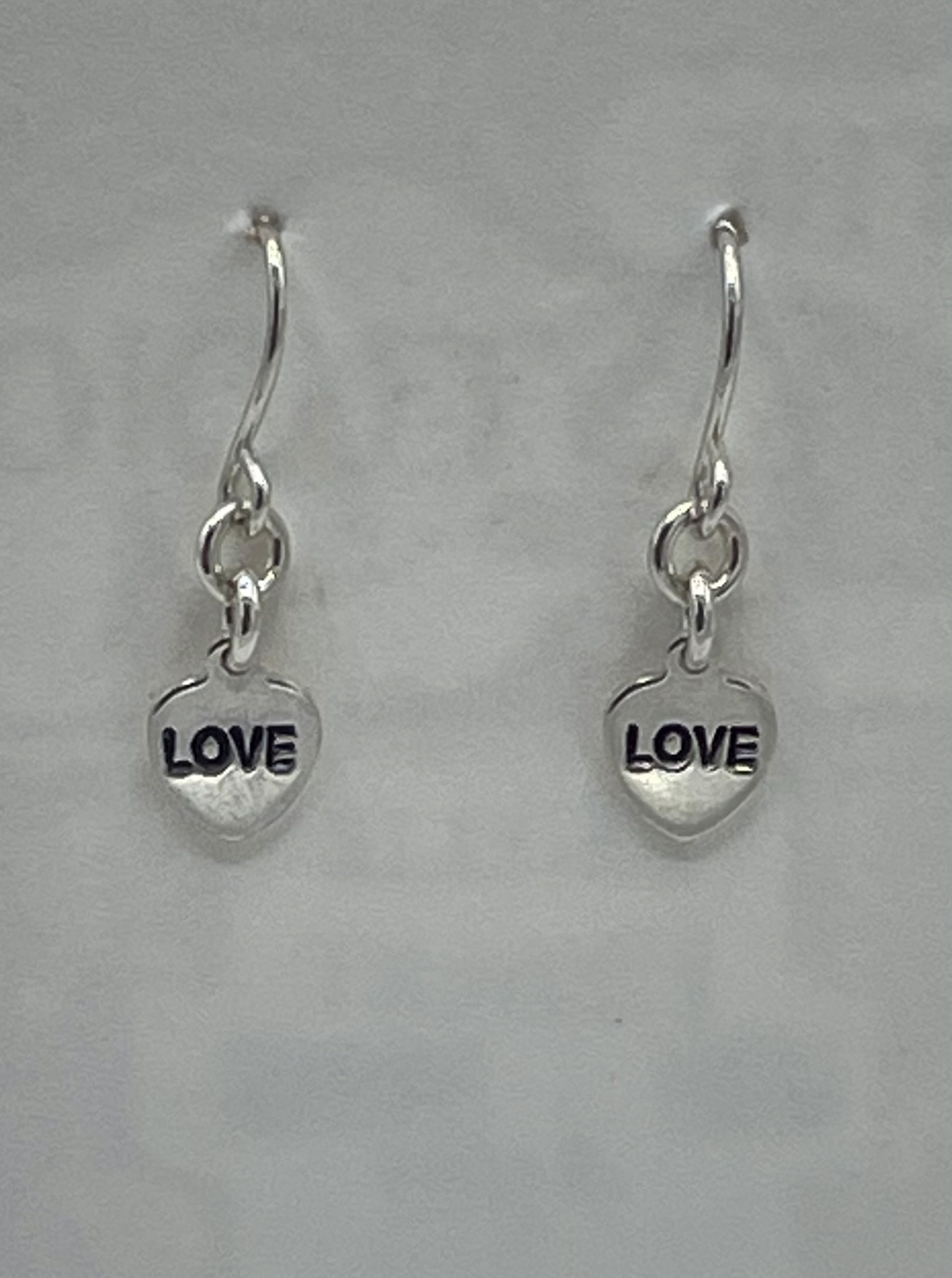 Love / Love Mantra Earrings by Emelie Hebert