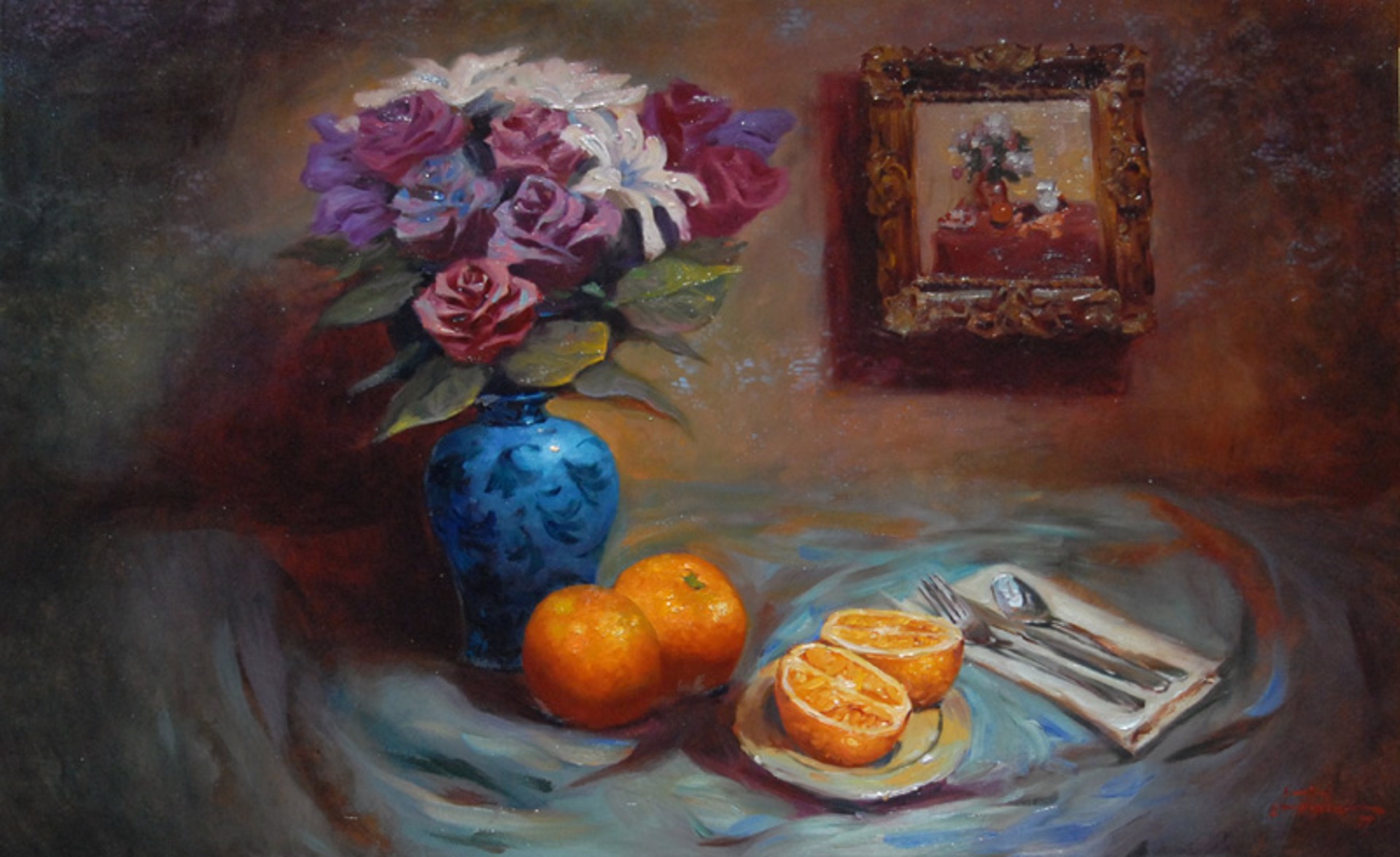 Classic Still Life by Christopher M