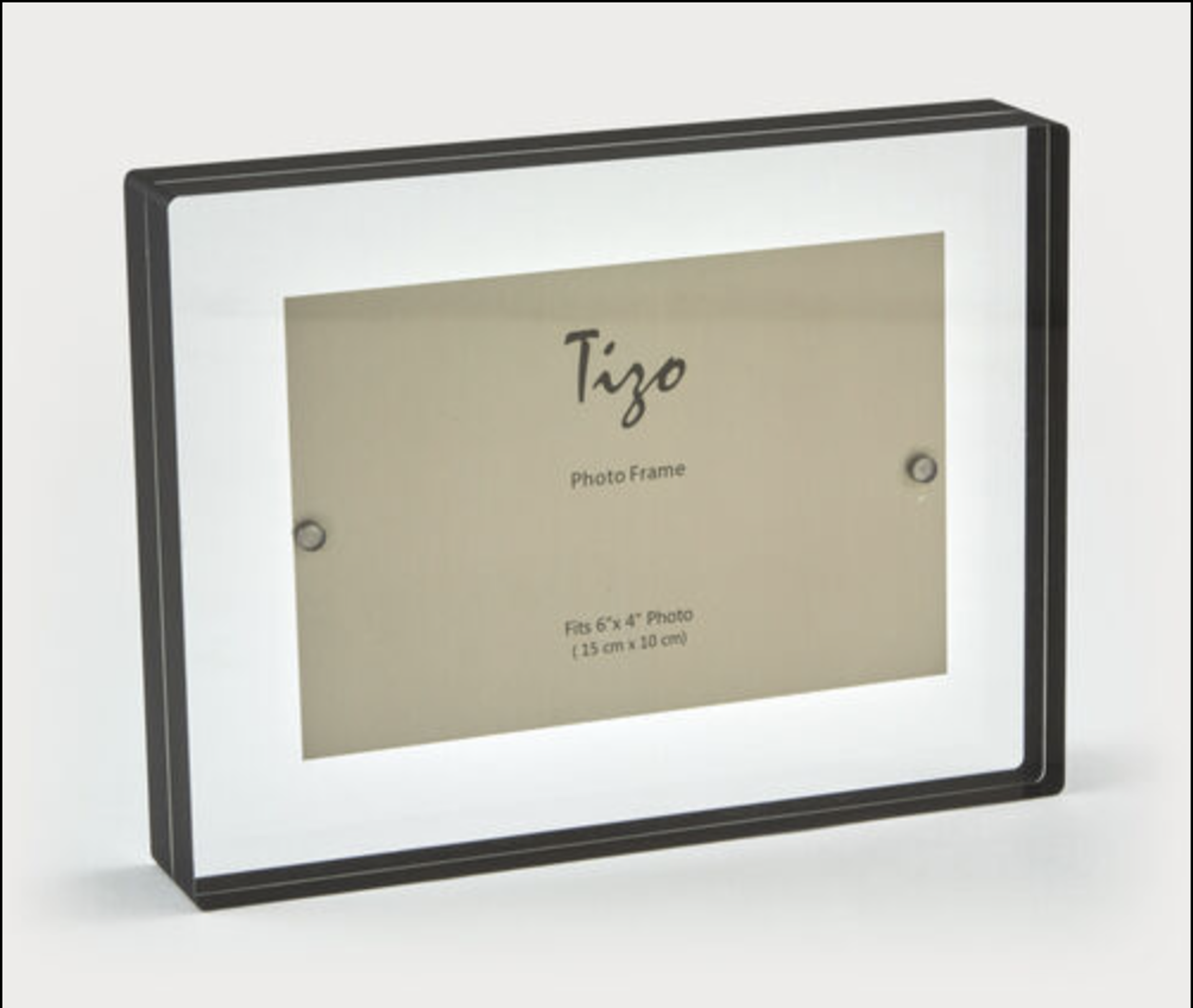 Tizo Acrylic Frame Block - Black Border by Argent