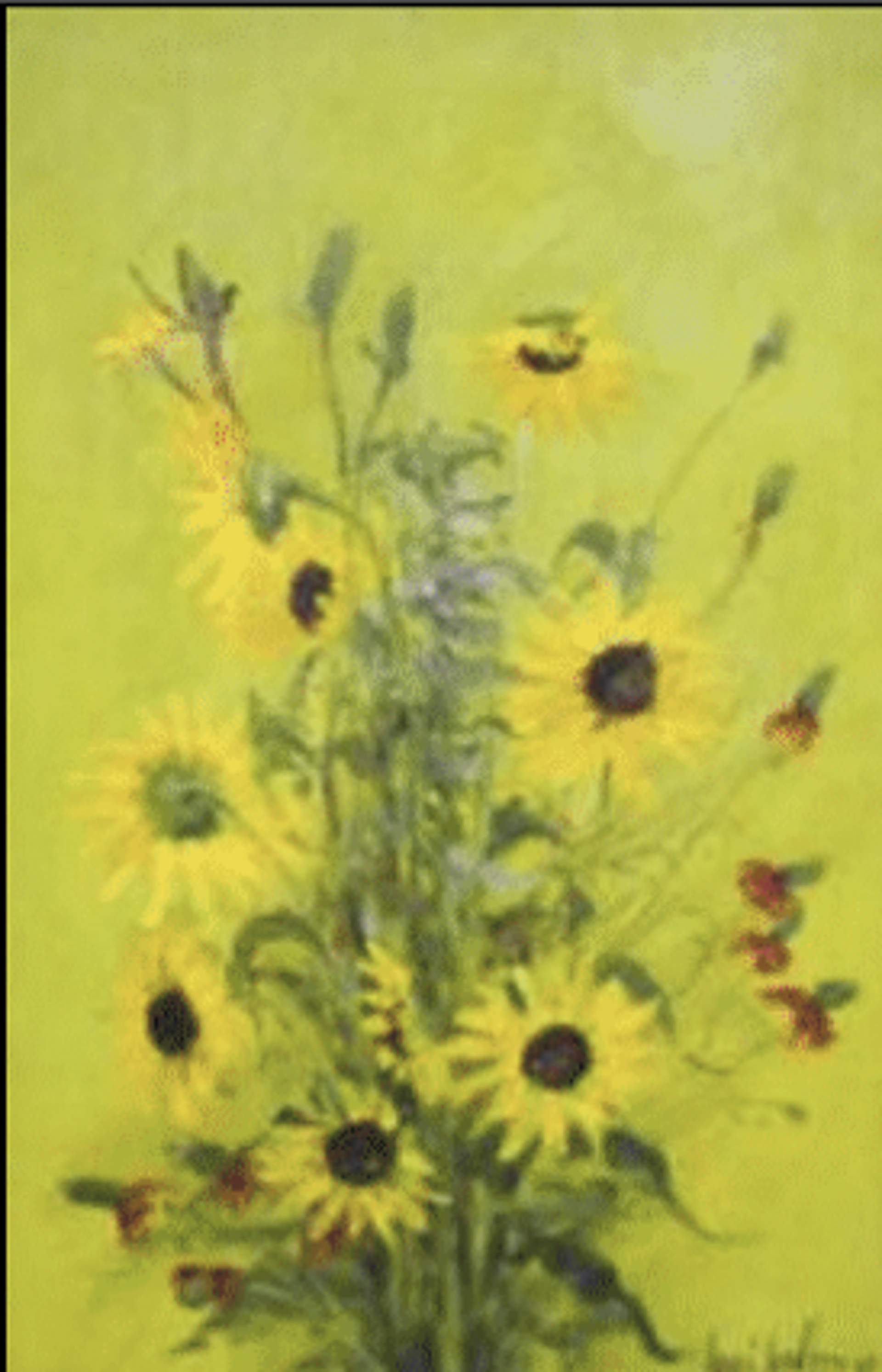 Sunflowers by Henri Gadbois