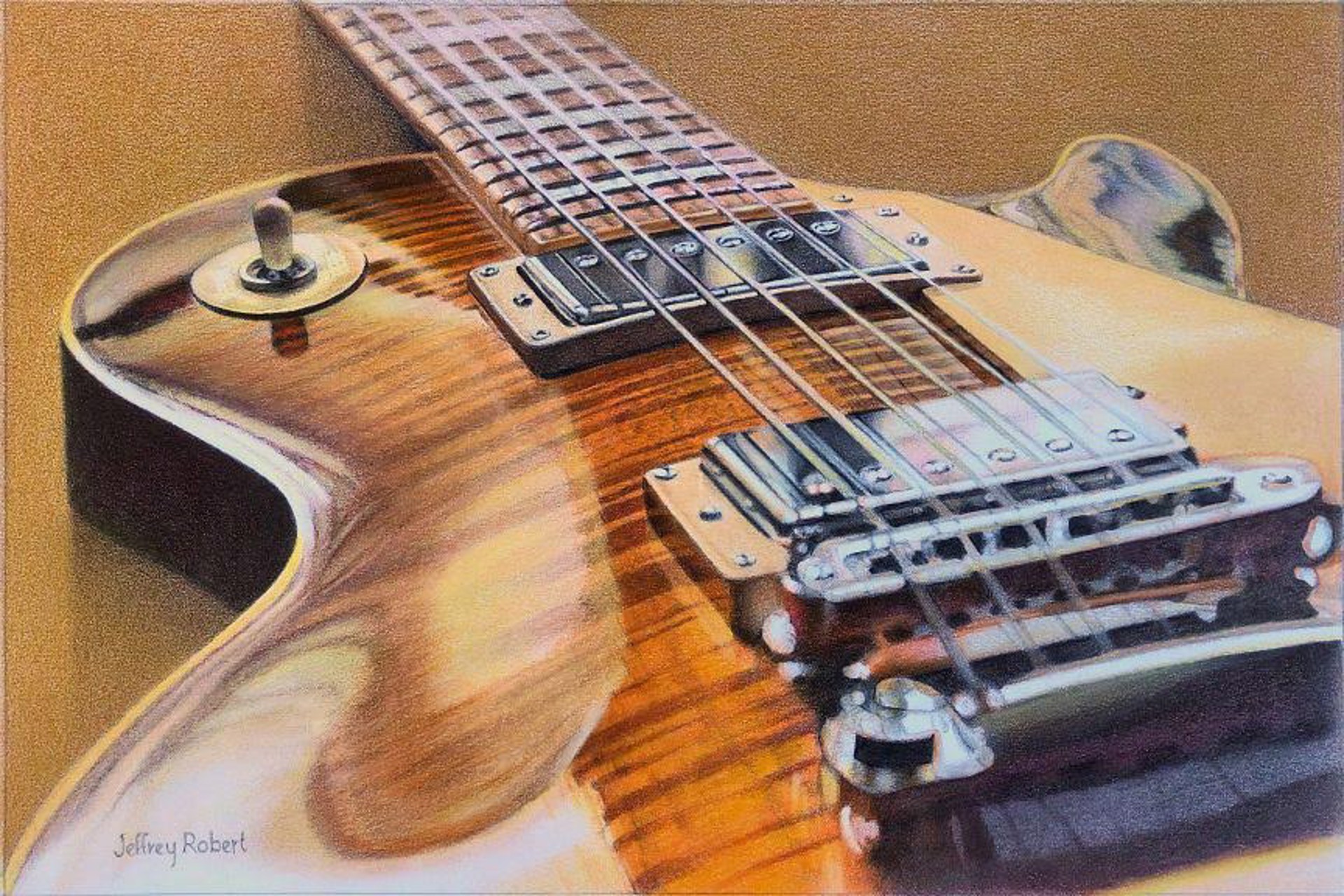 Les Paul Gibson (Guitar) by Jeffrey Robert