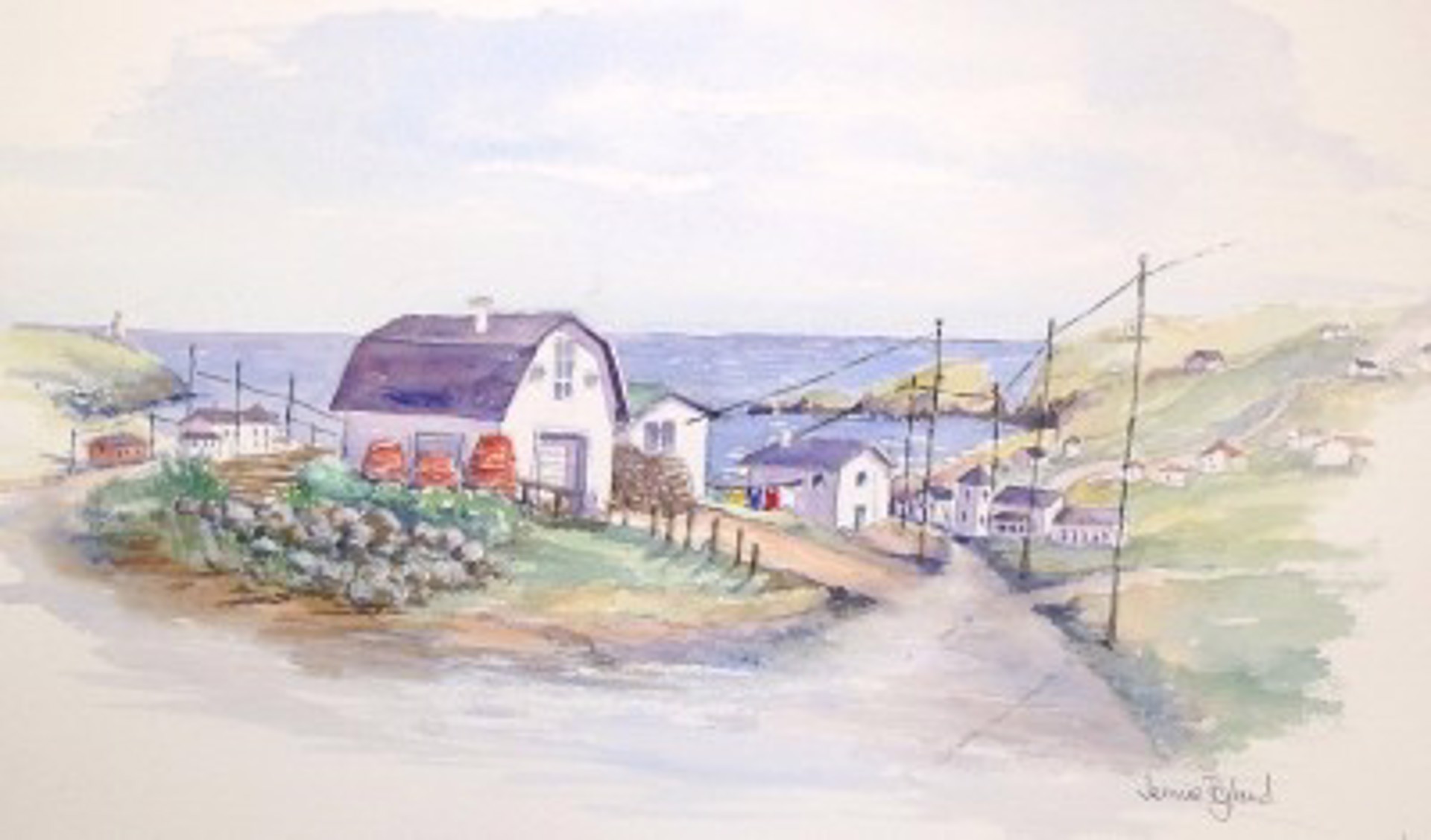 Early Morning at Grates Cove by Jennie Ryland