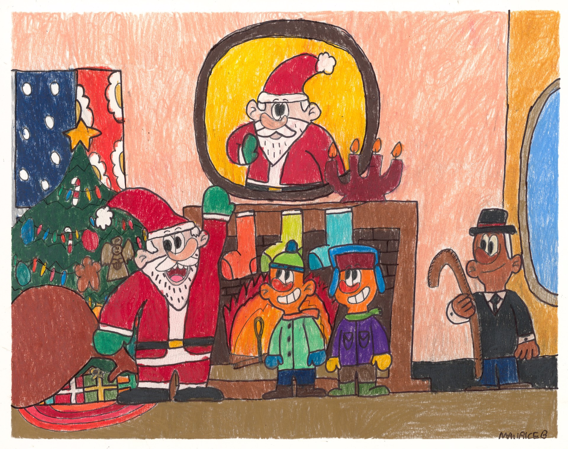 Merry Christmas, Mr. Rusty! by Maurice Barnes